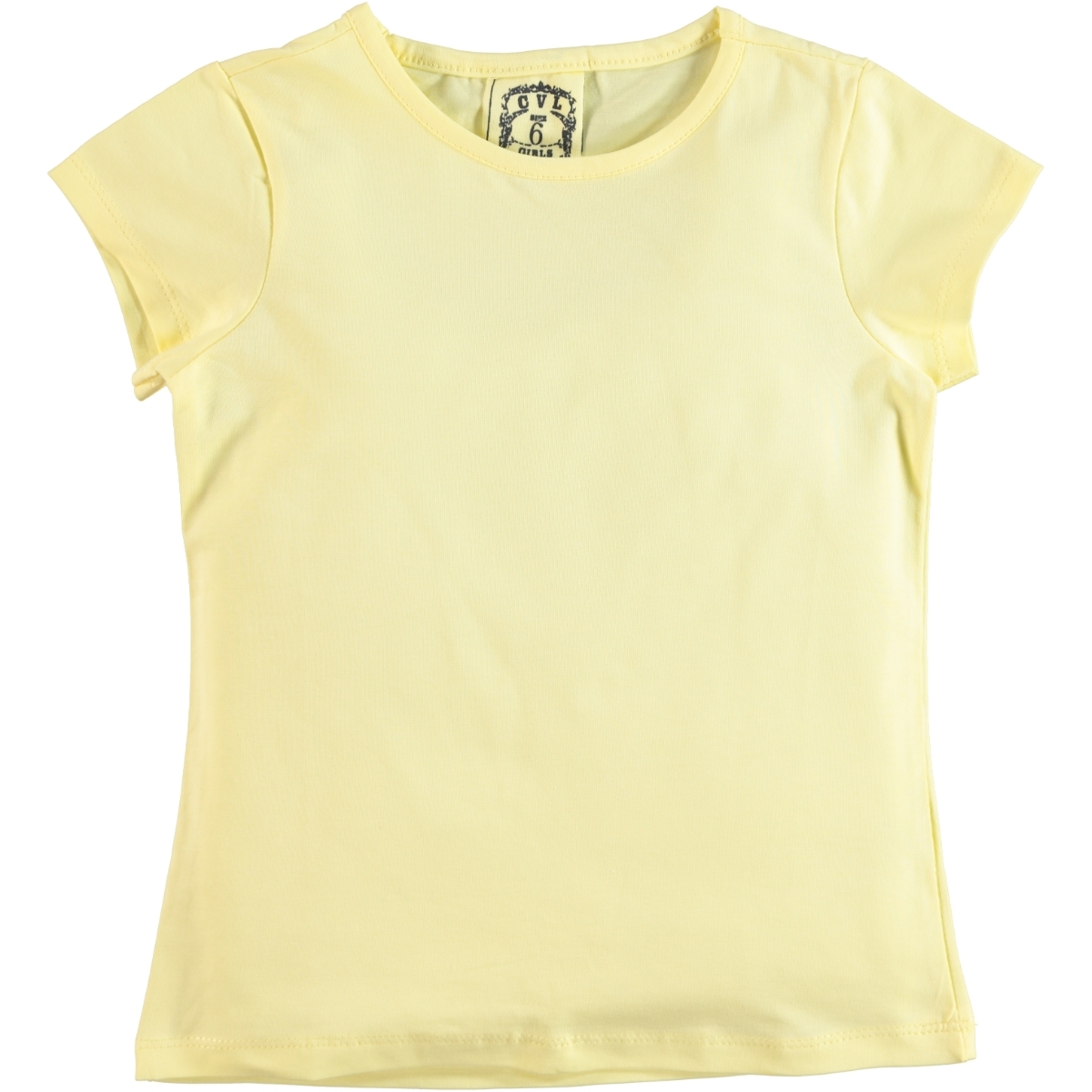 Cvl Kız Çocuk Tişört 2-5 Yaş Sarı
