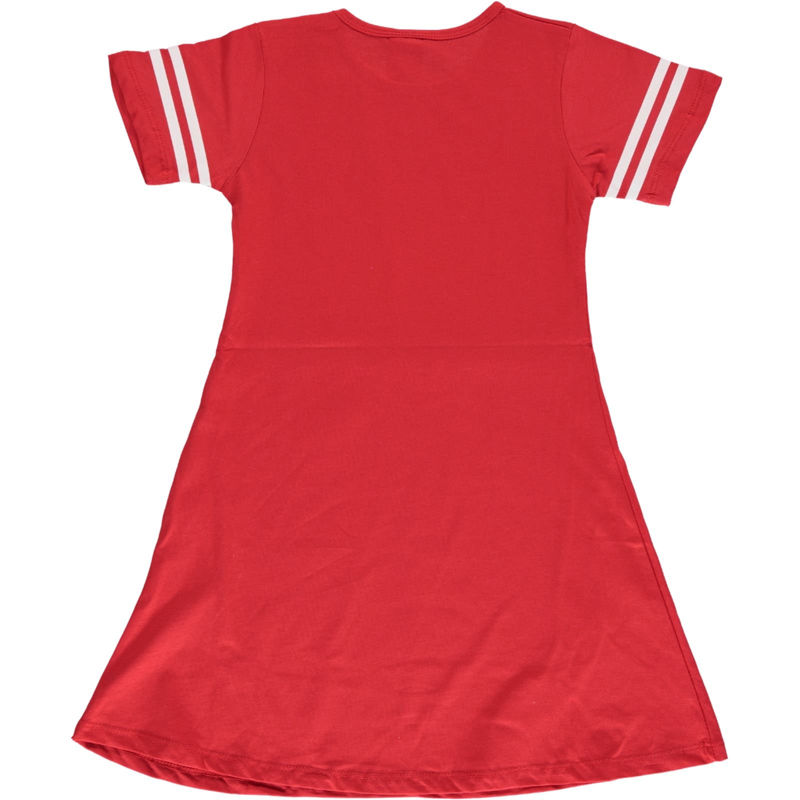 Civil Girls Kız Çocuk Elbise 6-9 Yaş Kırmızı