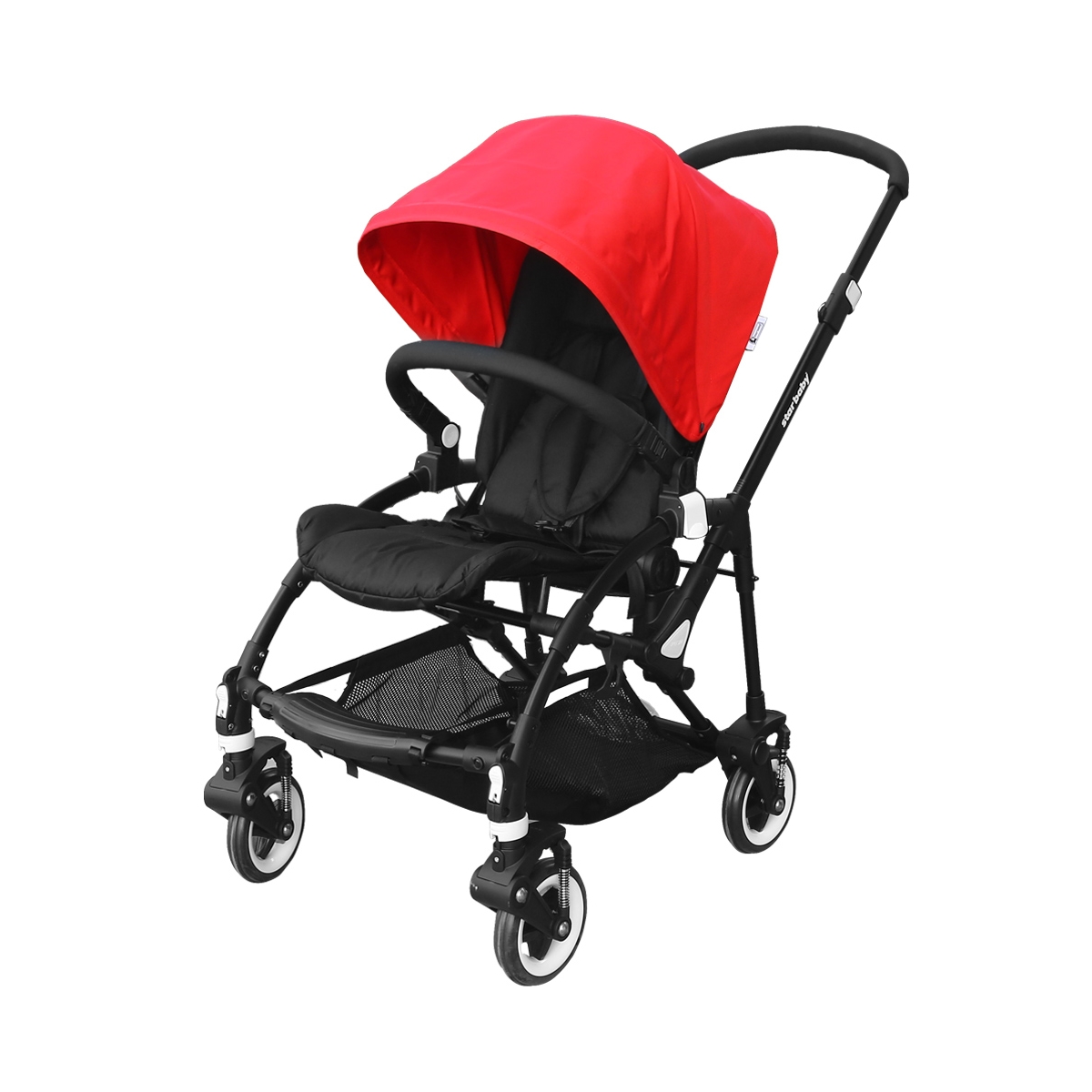 Star Baby Piero Çift Yönlü Bebek Arabası Kırmızı