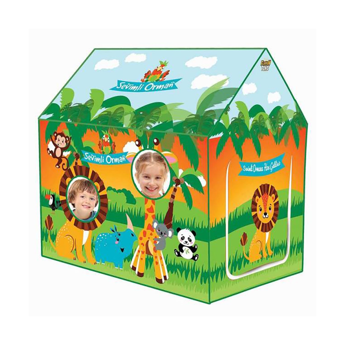 Furkan Toys Sevimli Orman Oyun Evi 3+ Yaş Yeşil