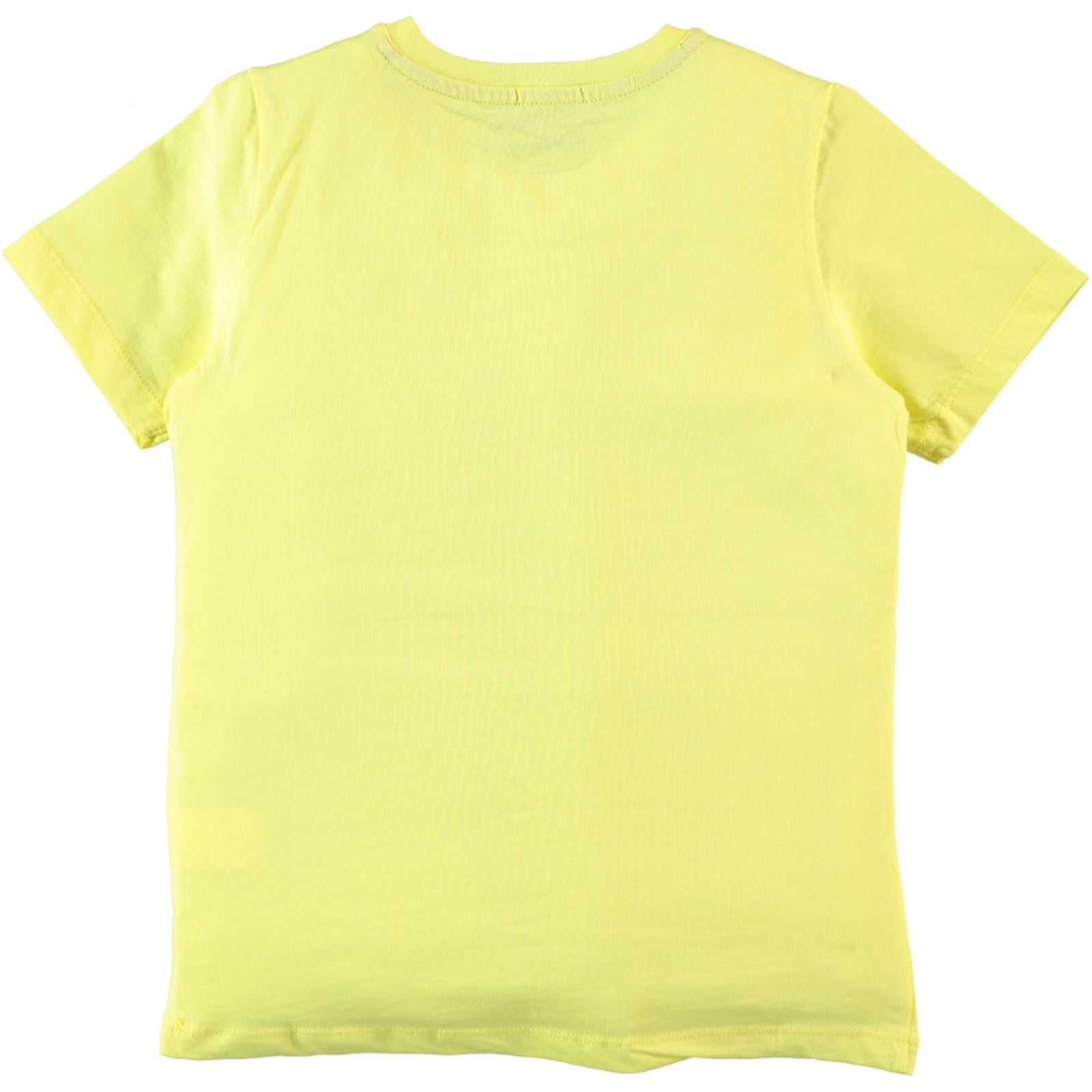 Cvl Erkek Çocuk Tişört 10-13 Yaş Sarı