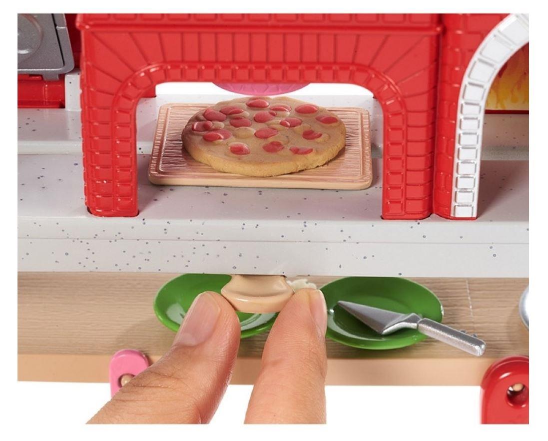 Barbie Pizza Yapıyor Oyun Seti 