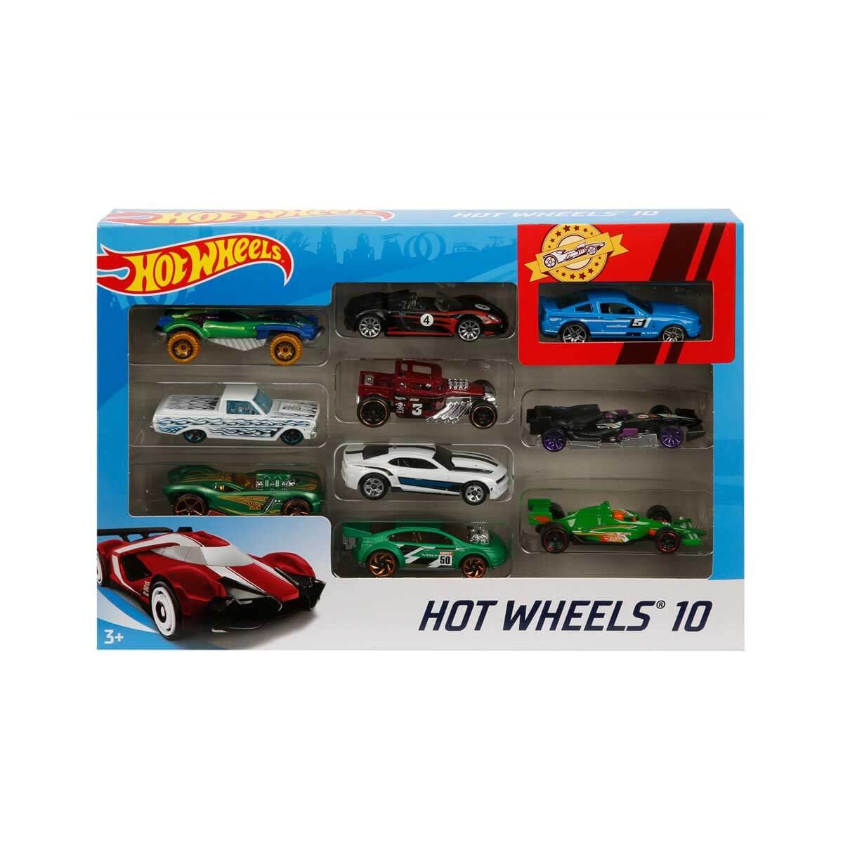 Hot Wheels 10'lu Araba Seti 3+ Yaş