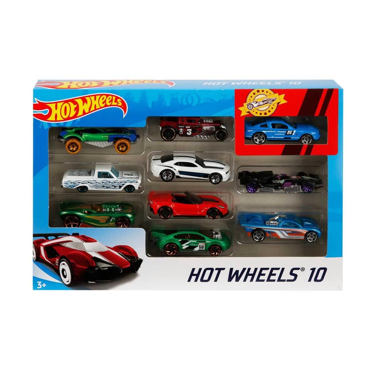 Hot Wheels 10'lu Araba Seti 3+ Yaş