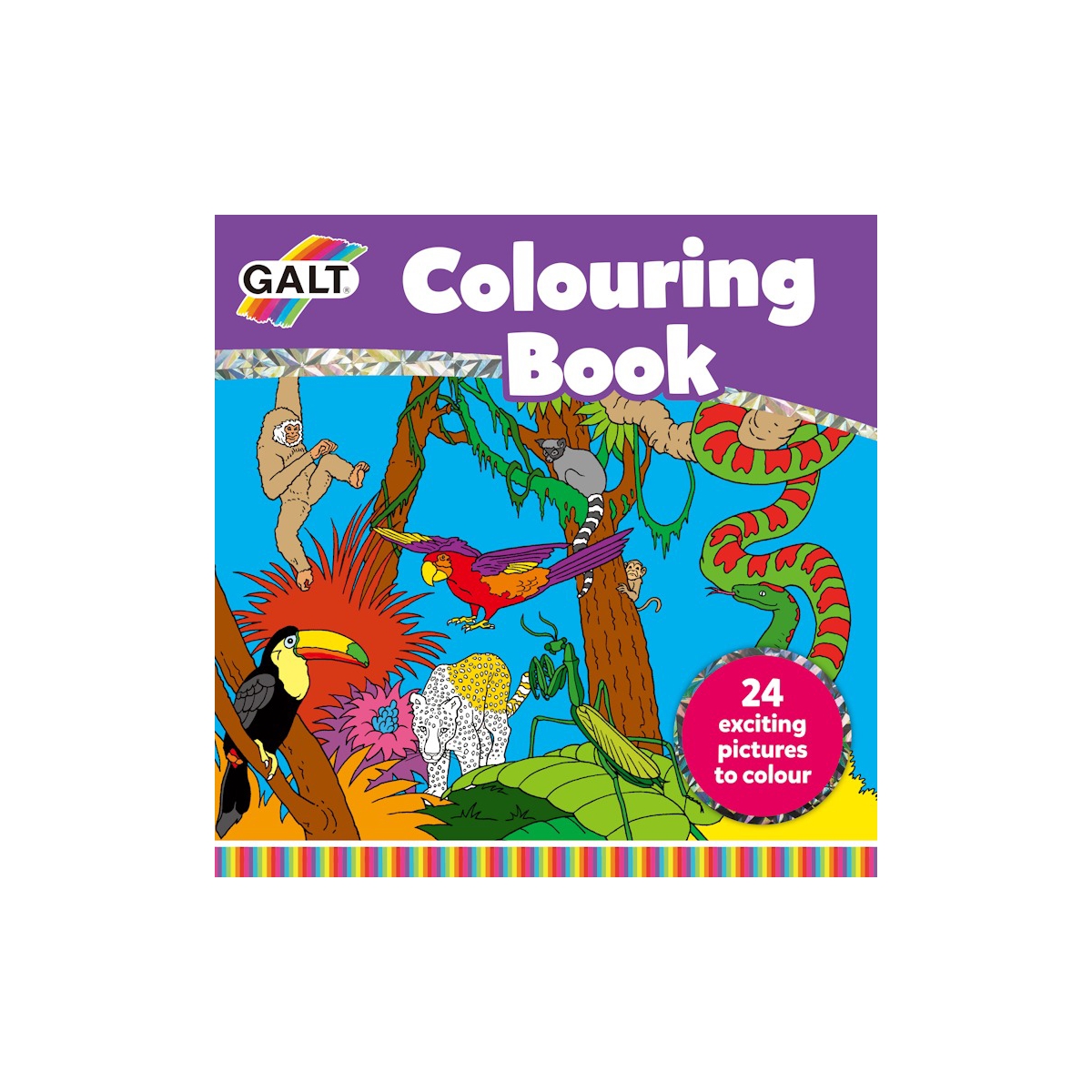 Galt 1004972 Yeni  Colouring Book 5 Yaş+