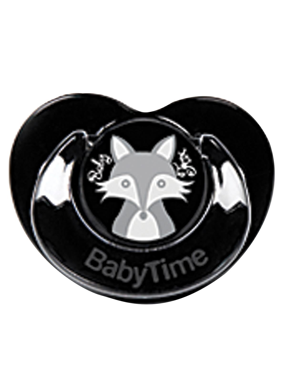 Baby Time Damaklı Silikon Emzik 18+ Ay Siyah