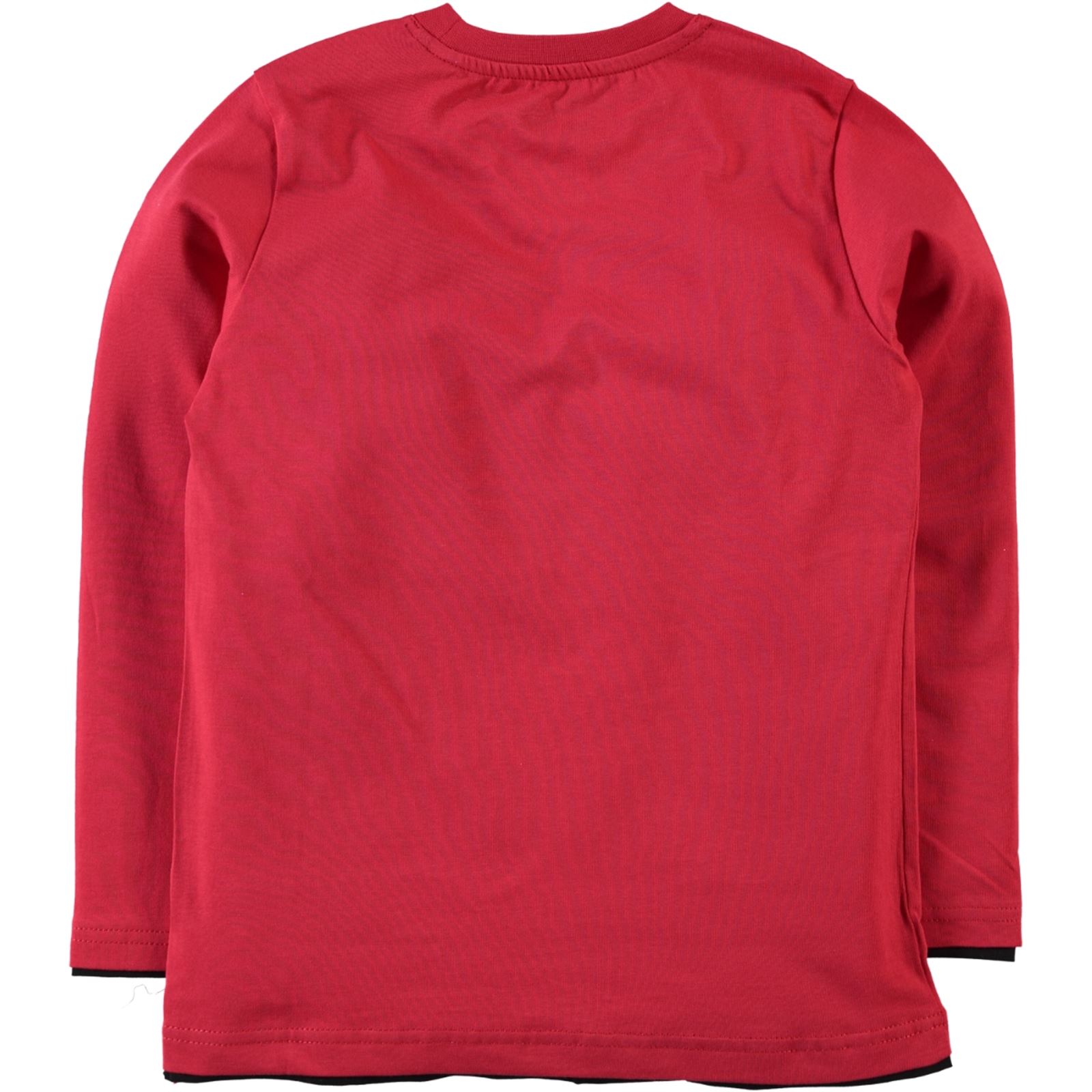 Cvl Erkek Çocuk Sweatshirt 6-9 Yaş Kırmızı