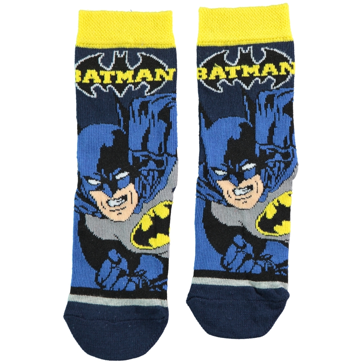 Batman Erkek Çocuk Soket Çorap 5-9 Yaş Mavi