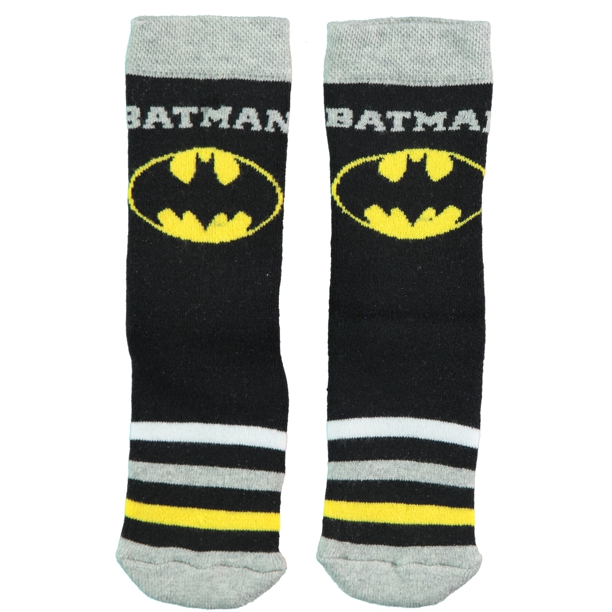 Batman Erkek Çocuk Soket Çorap 5-9 Yaş Siyah