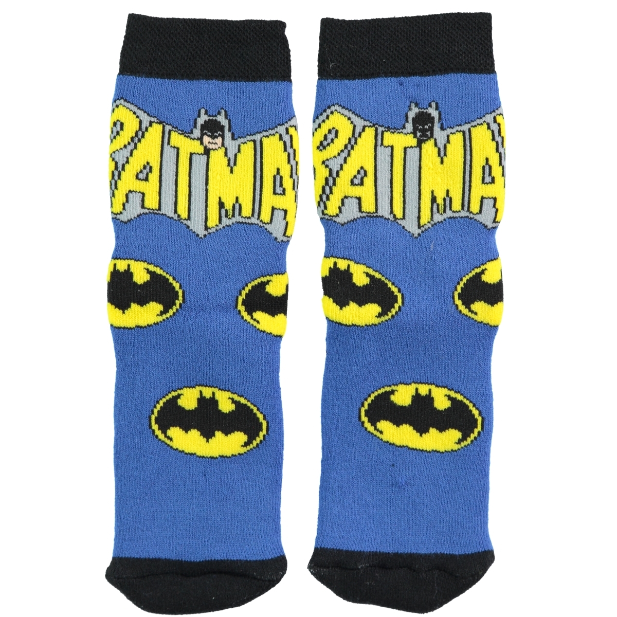 Batman Erkek Çocuk Soket Çorap 5-9 Yaş Mavi