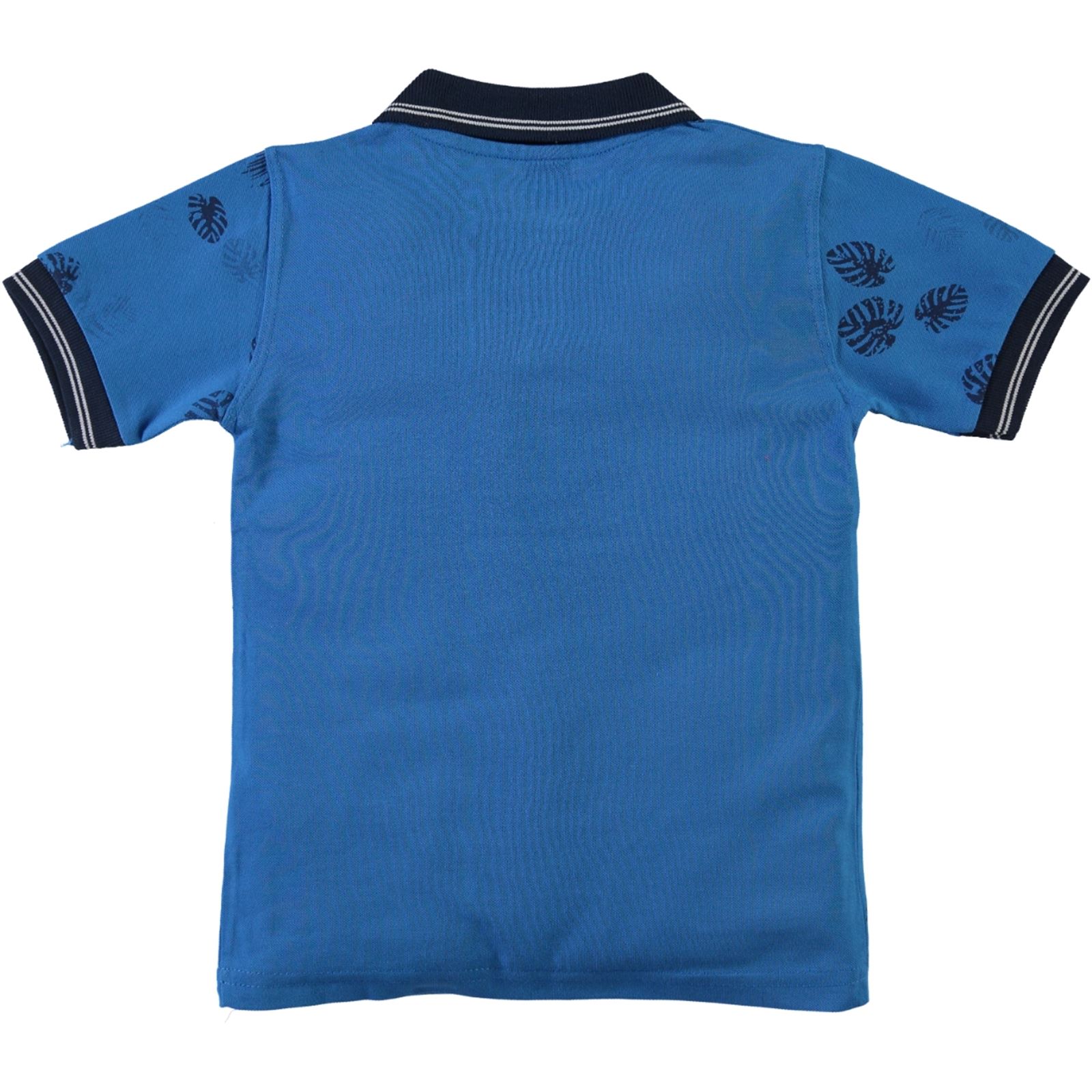 Popito Erkek Çocuk Tişört 6-9 Yaş Saks Mavisi