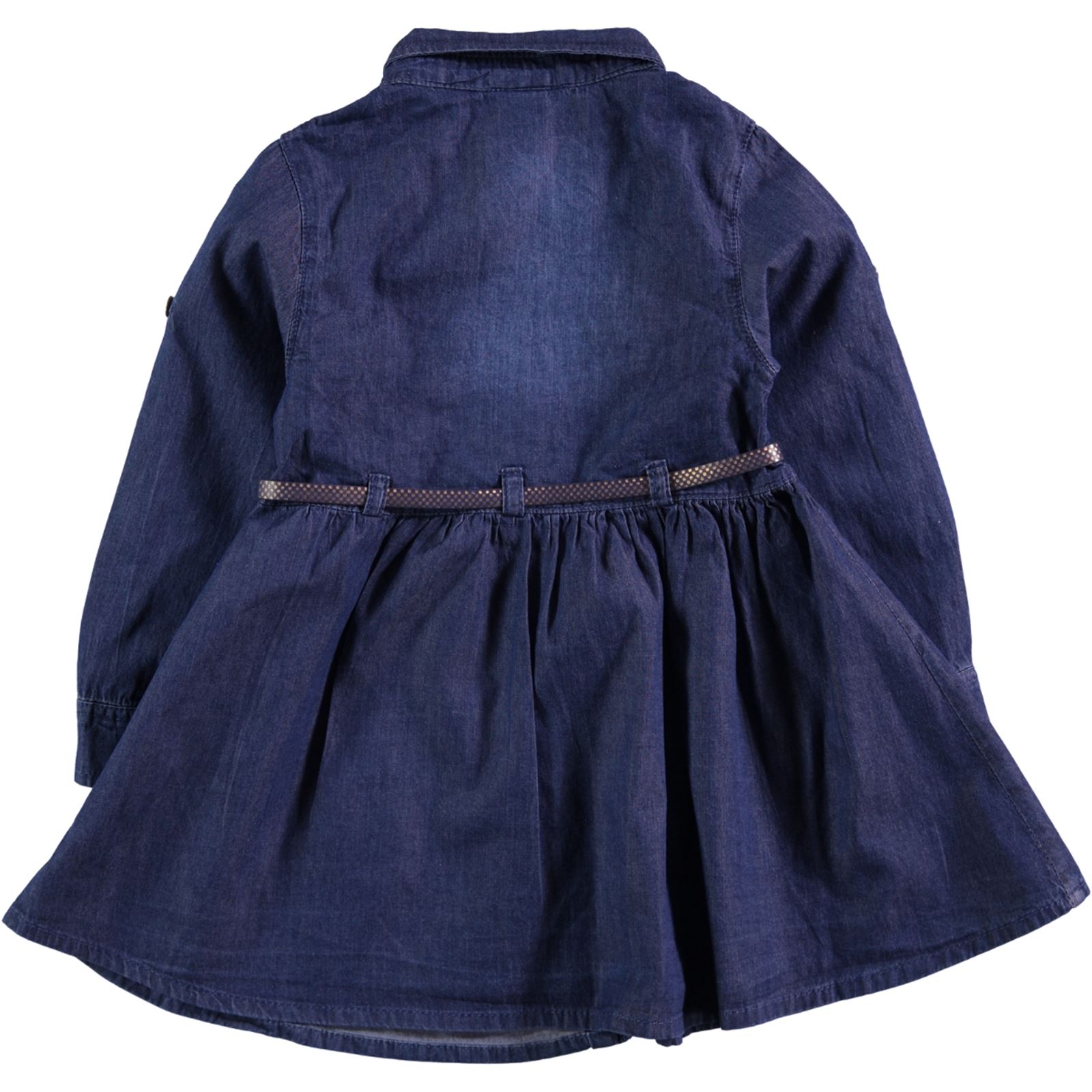 Civil Girls Kız Çocuk Elbise 6-9 Yaş Mavi