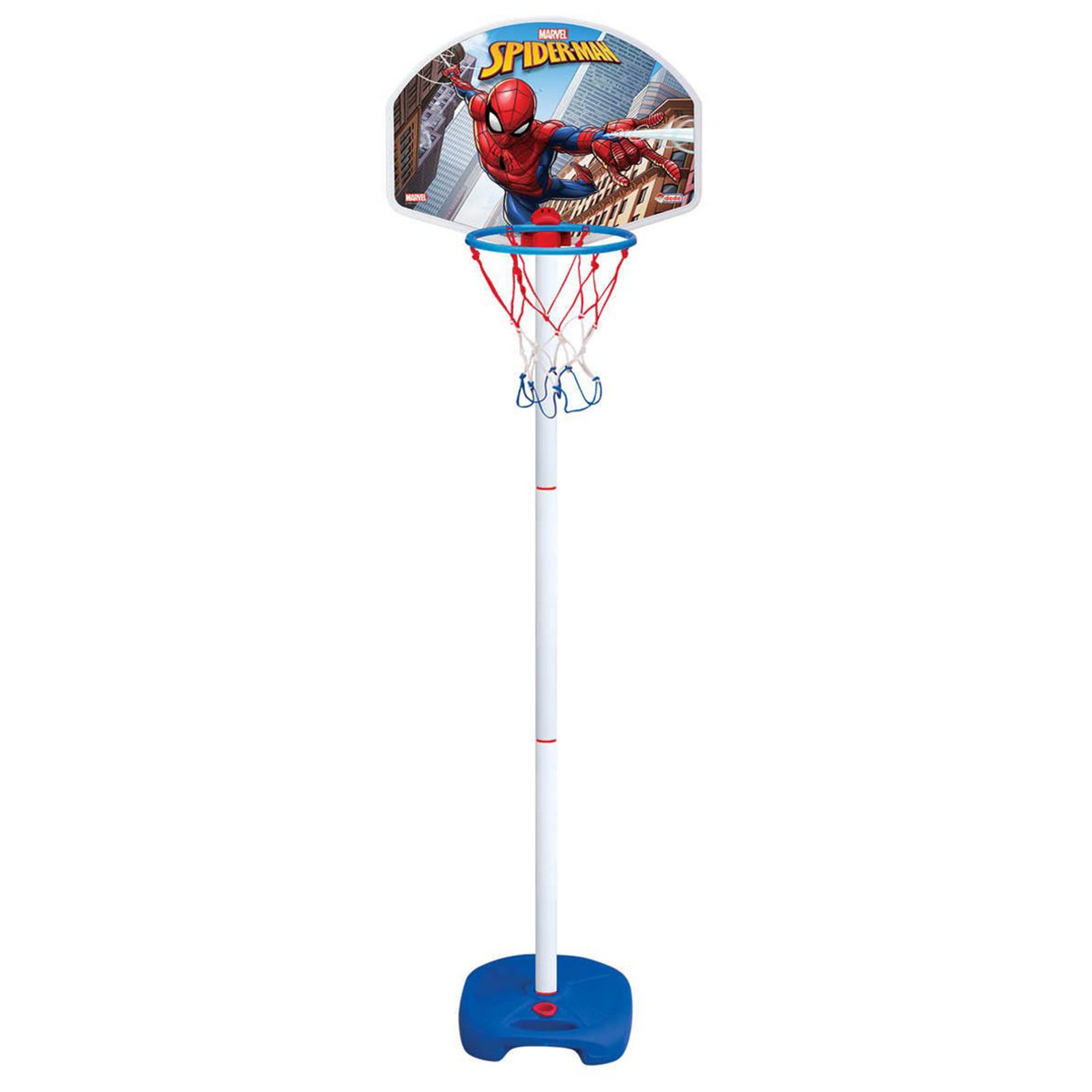 Spiderman Oyuncak Ayaklı Basketbol seti 3+ Yaş Mavi