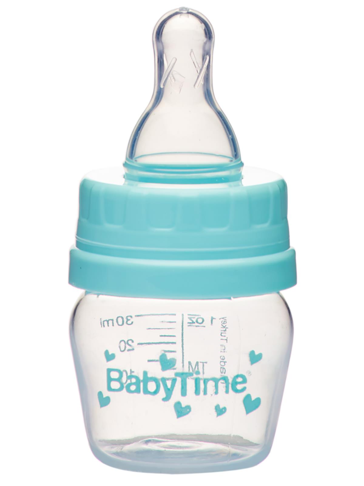 Baby Time Mini Alıştırma PP Bardağı 30 ml 0-6 Ay Mint Yeşili