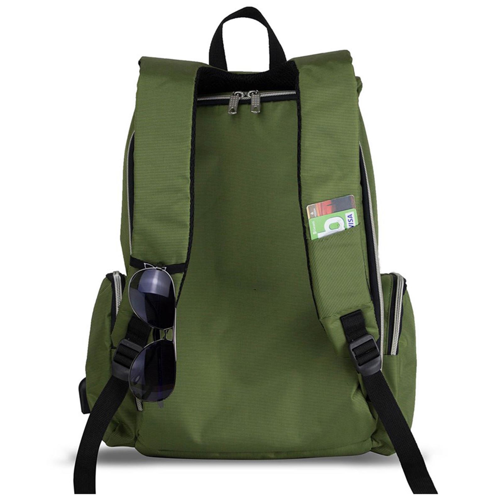 My Valice Smart Bag Mother Star Usb'li Bebek Bakım Çantası Yeşil