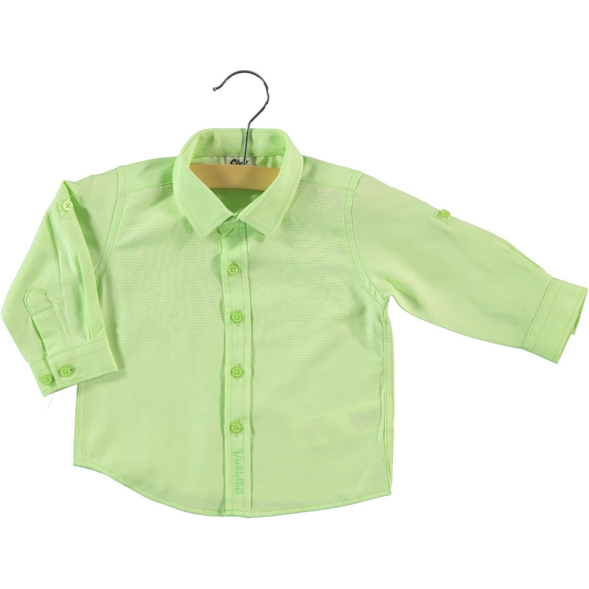 Civil Baby Erkek Bebek Gömlek 6-18 Ay Yeşil