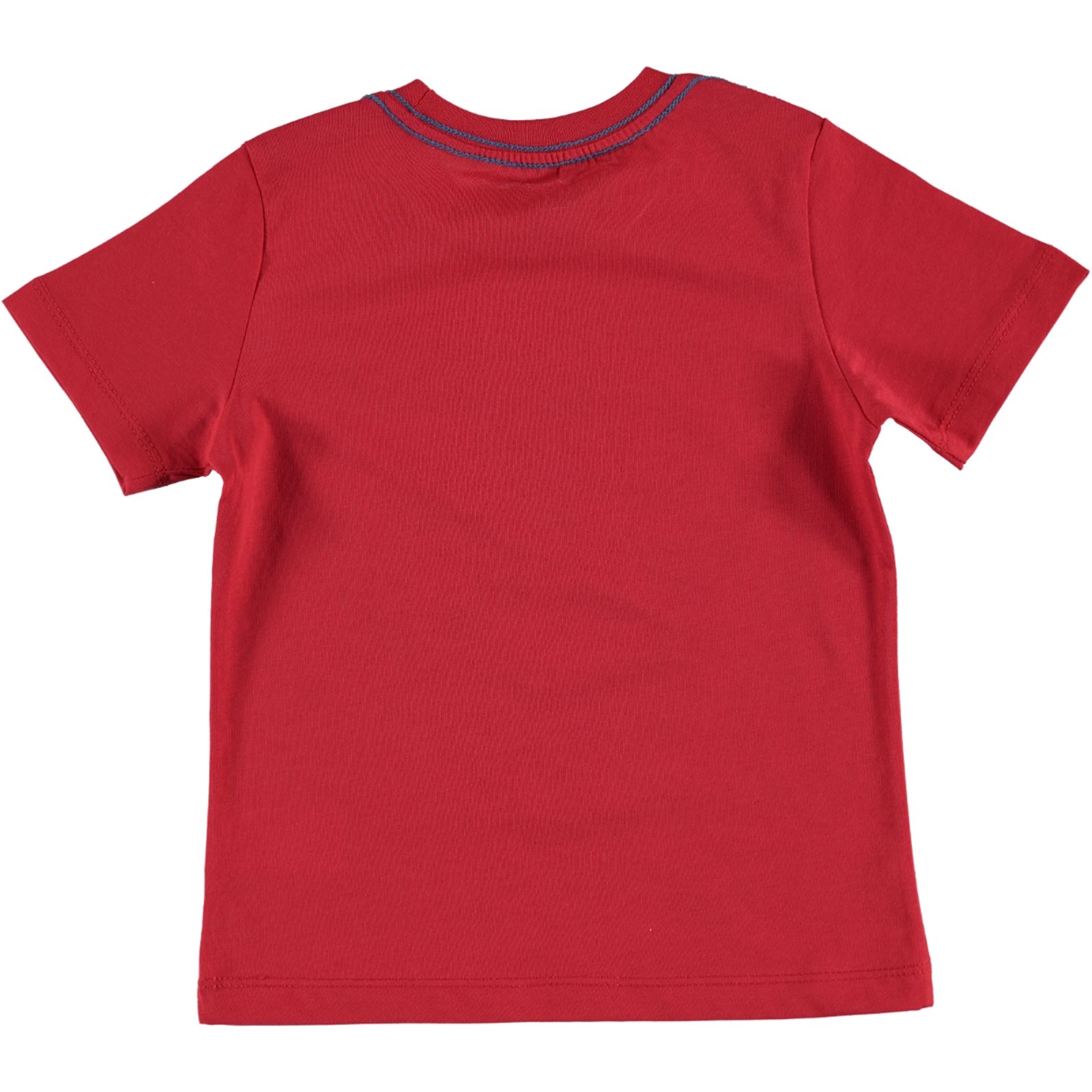 Cvl Erkek Çocuk Tişört 2-5 Yaş Kırmızı
