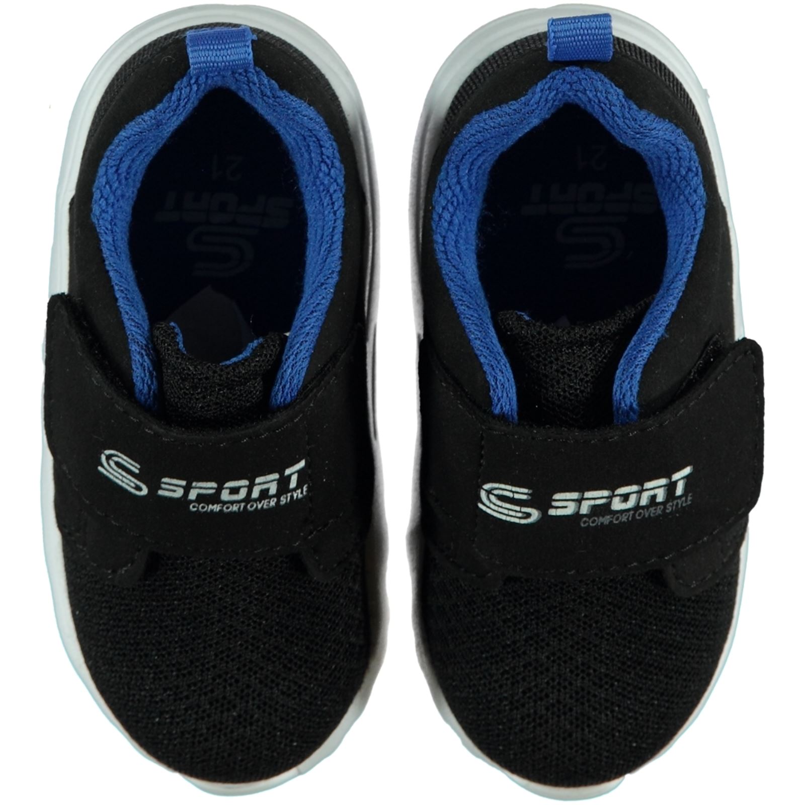 Sport Erkek Çocuk Spor Ayakkabı 21-25  Numara Siyah