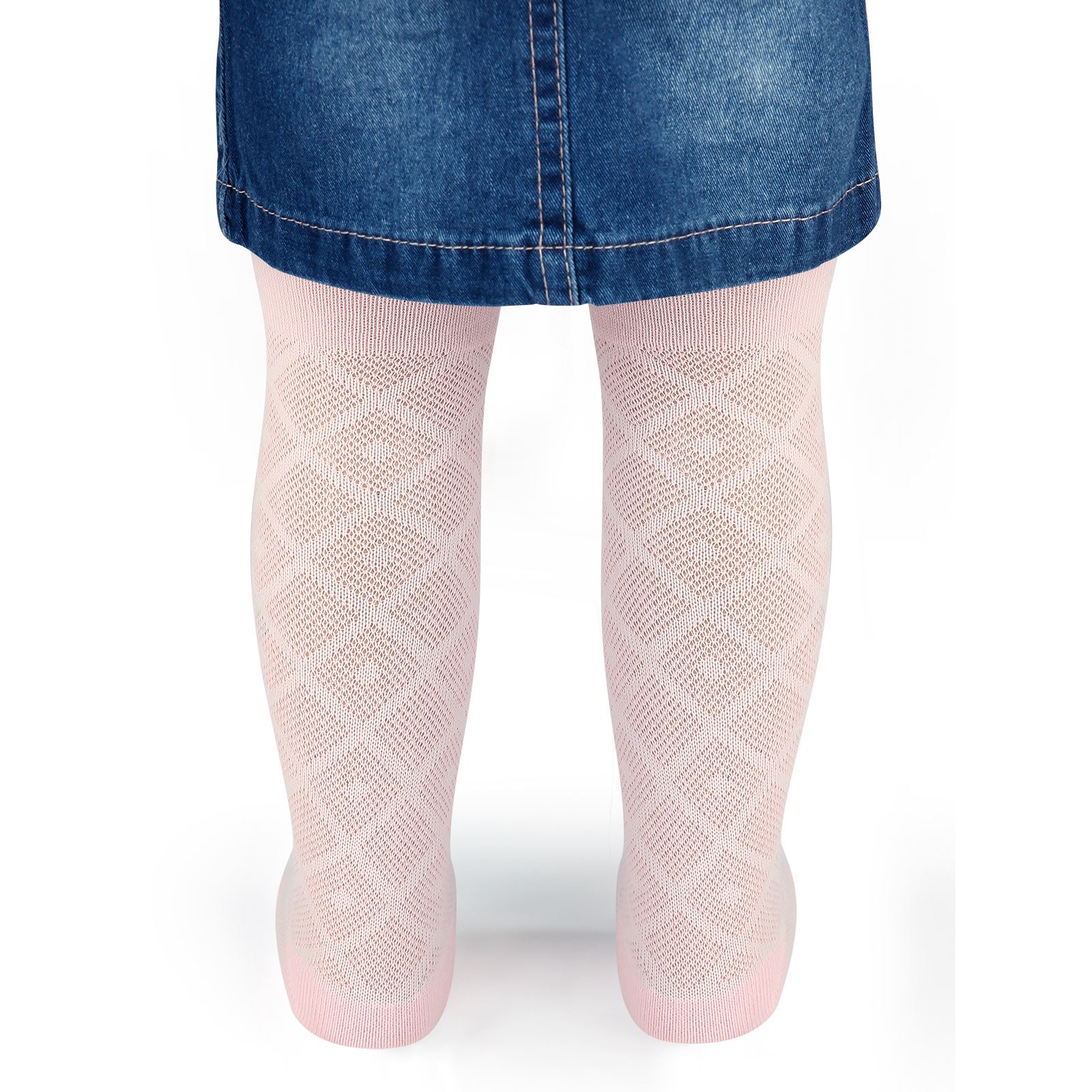 Civil Baby Kız Bebek Külotlu Çorap 0-24 Ay Pembe