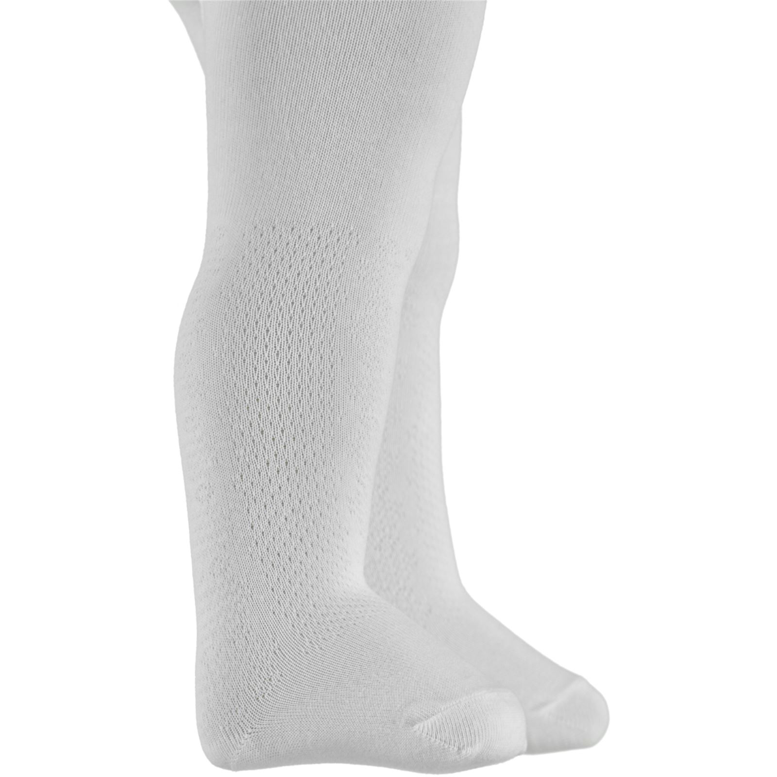 Civil Baby Kız Bebek Külotlu Çorap 0-24 Ay Beyaz