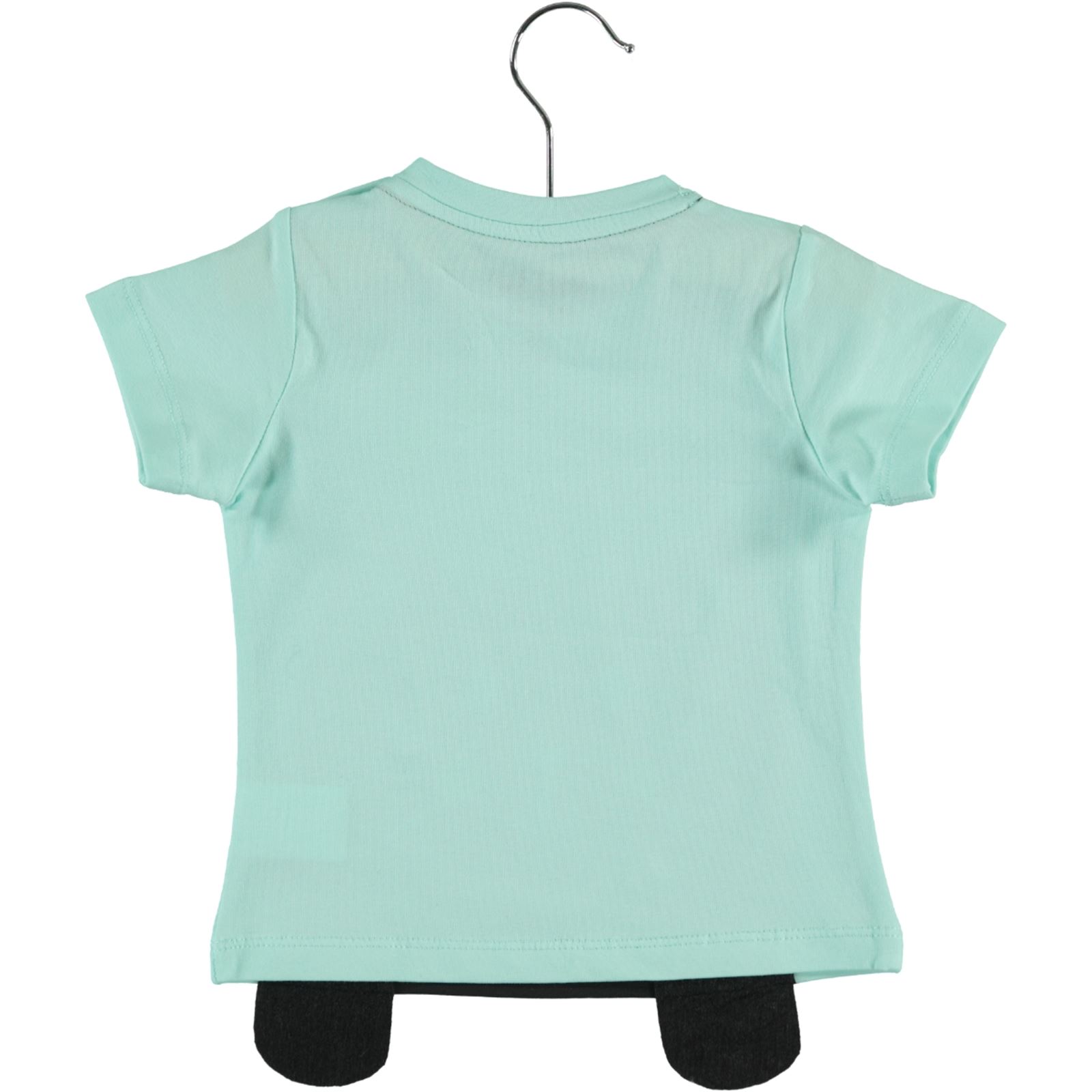 Kujju Kız Bebek Tişört 6-18 Ay Mint Yeşili