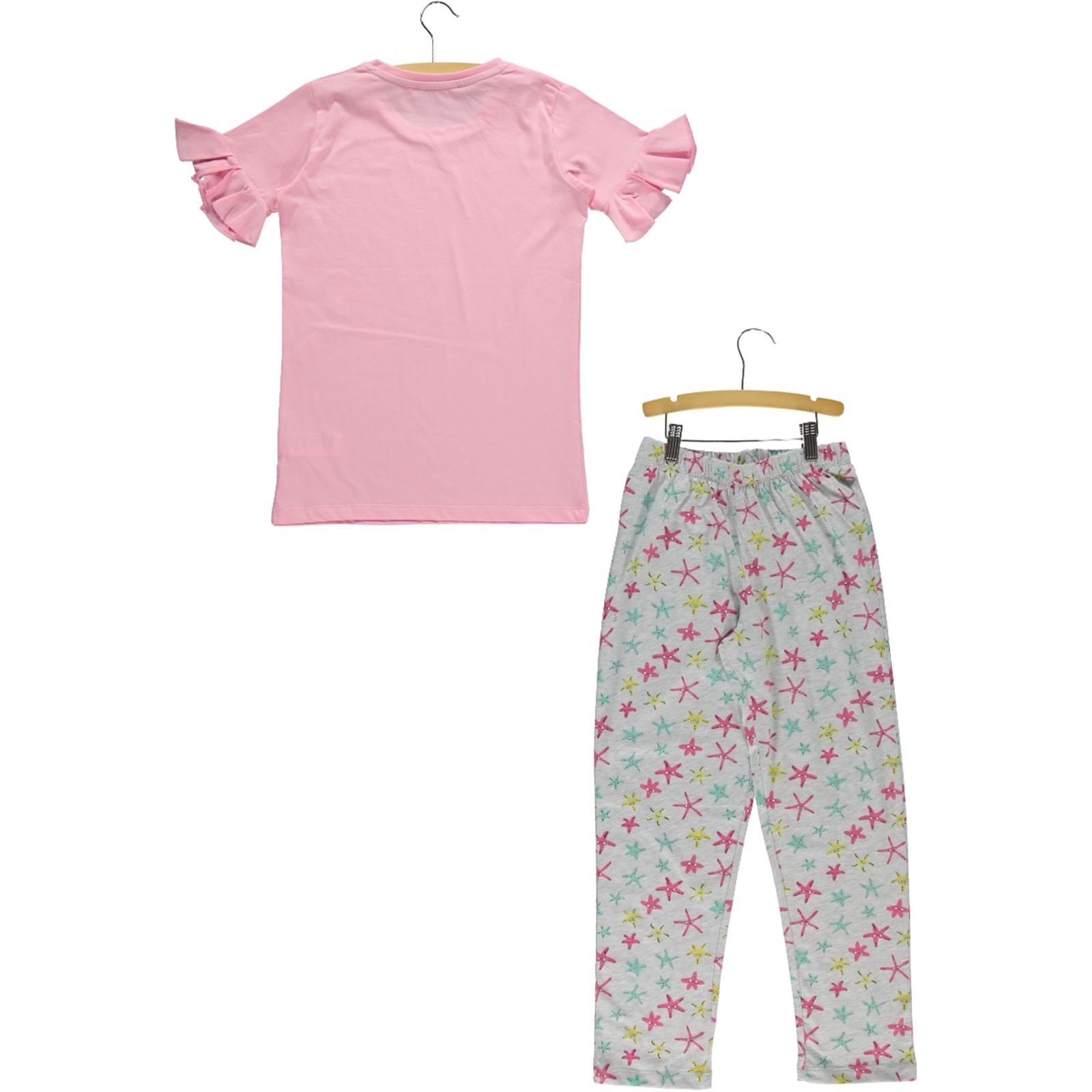 Roly Poly Kız Çocuk Pijama Takımı 10-16 Yaş Pembe