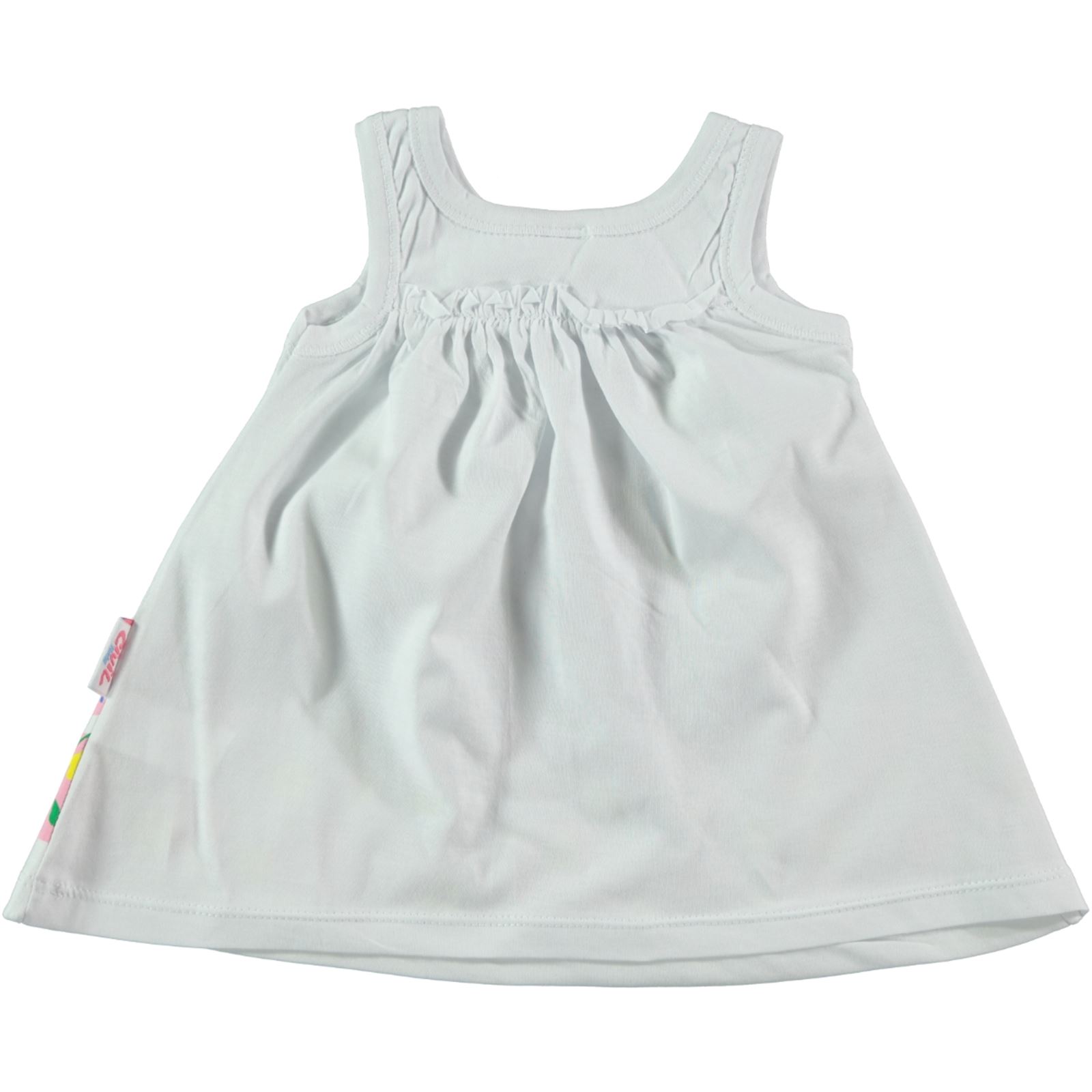 Civil Baby Kız Bebek Elbise 6-18 Ay Beyaz