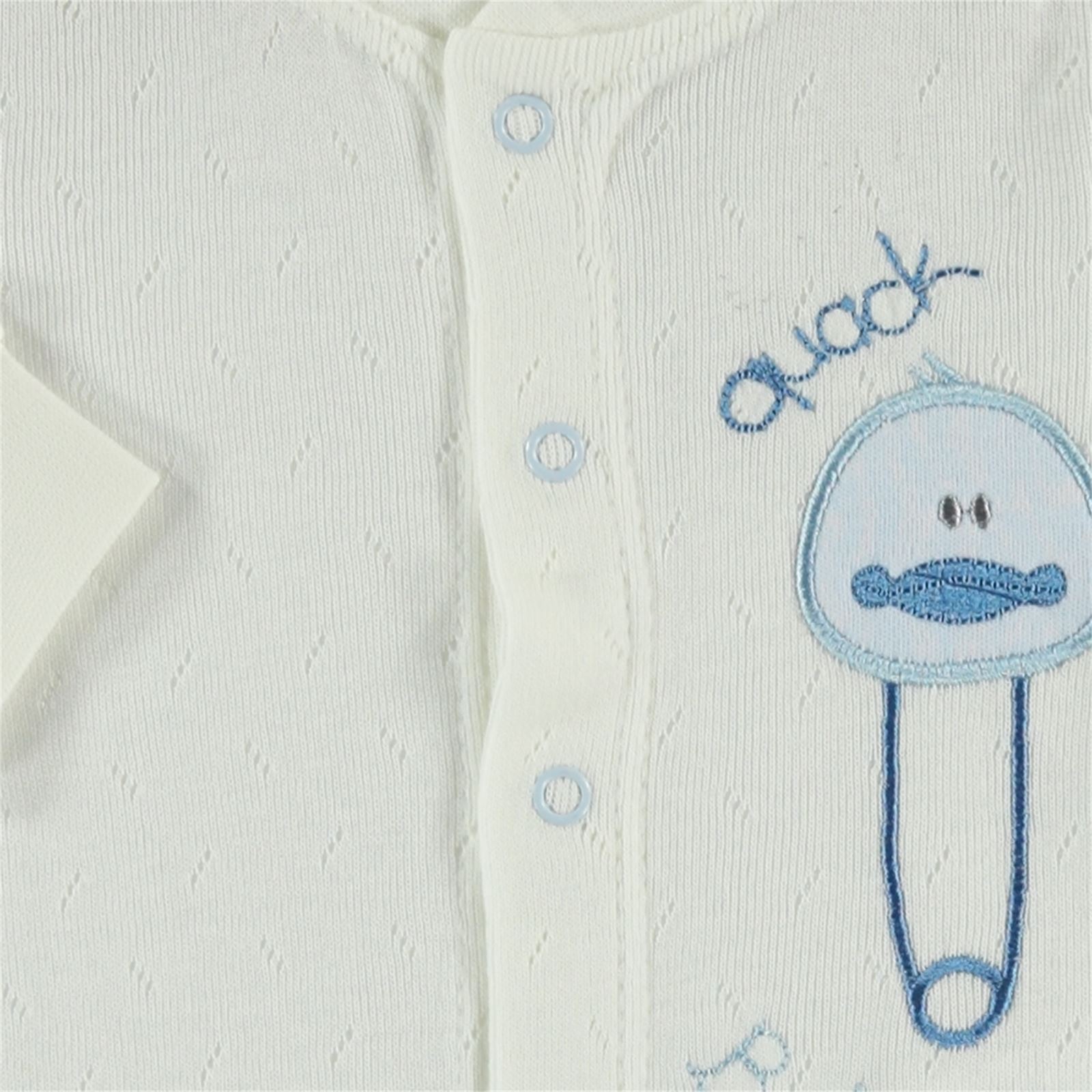 Civil Baby Bebek Pijama Takımı 0-6 Ay Mavi