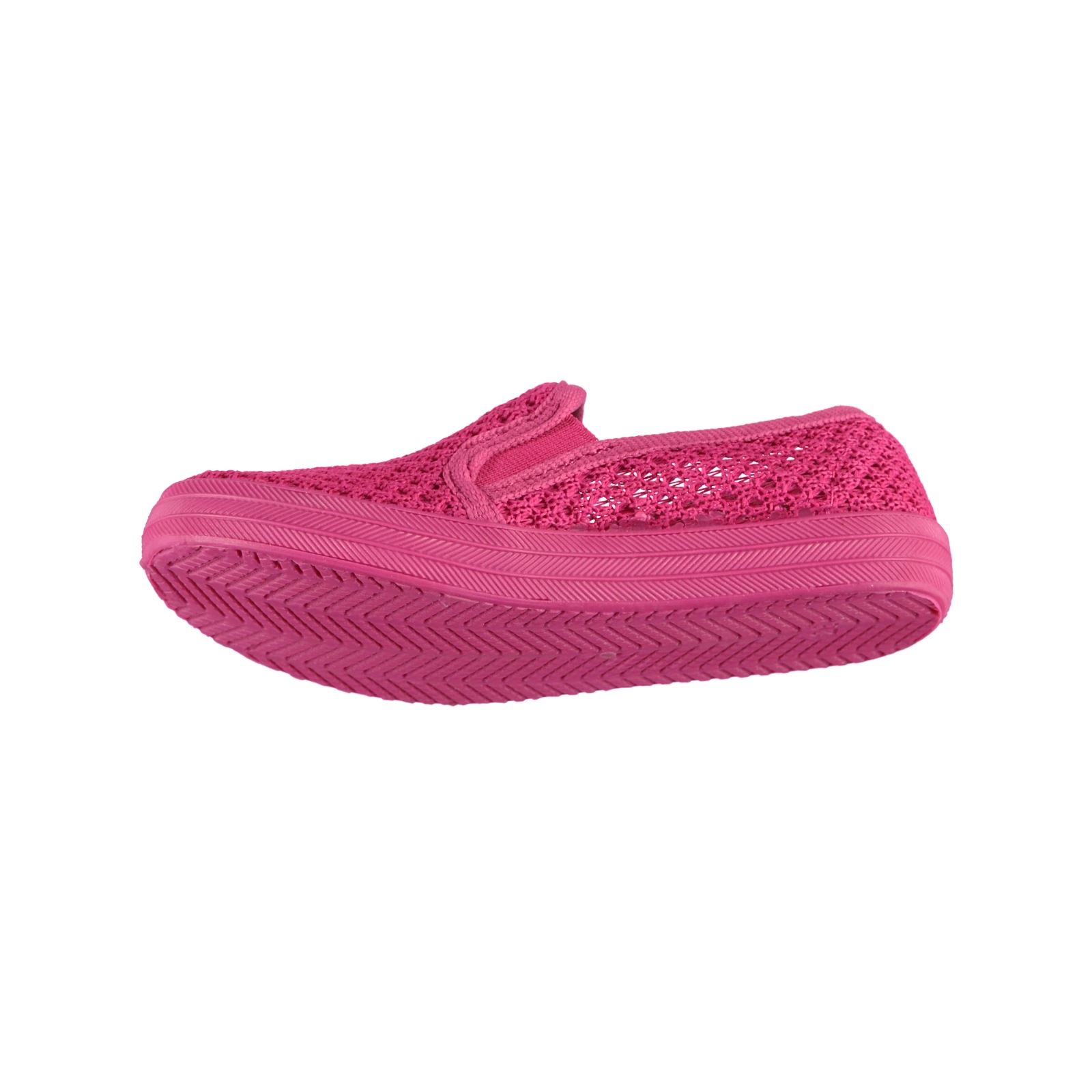 Civil Kız Çocuk Keten Ayakkabı 26-30 Numara Fuşya
