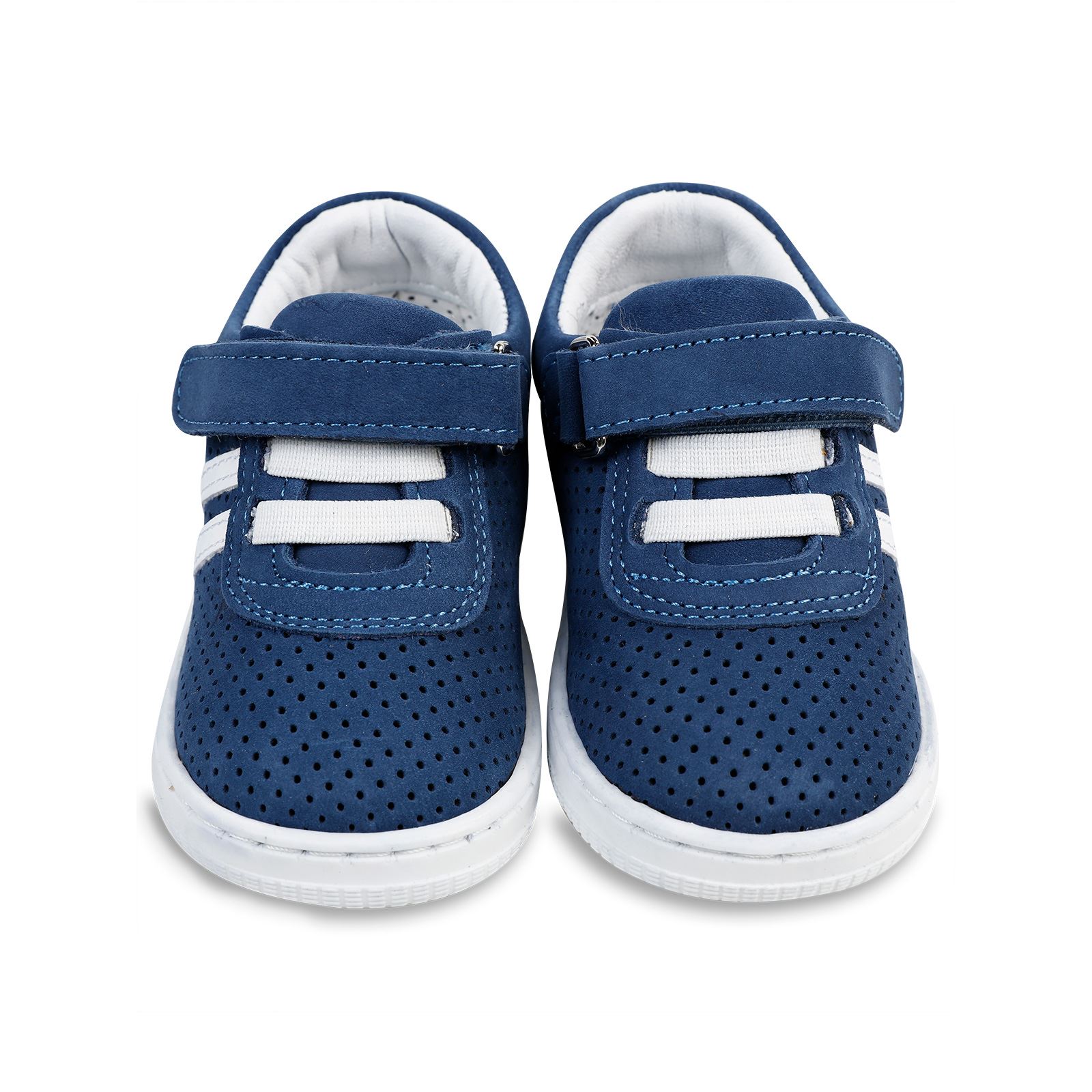 Baby Force Erkek Bebek Deri İlkadım Ayakkabısı 19-22 Numara Lacivert