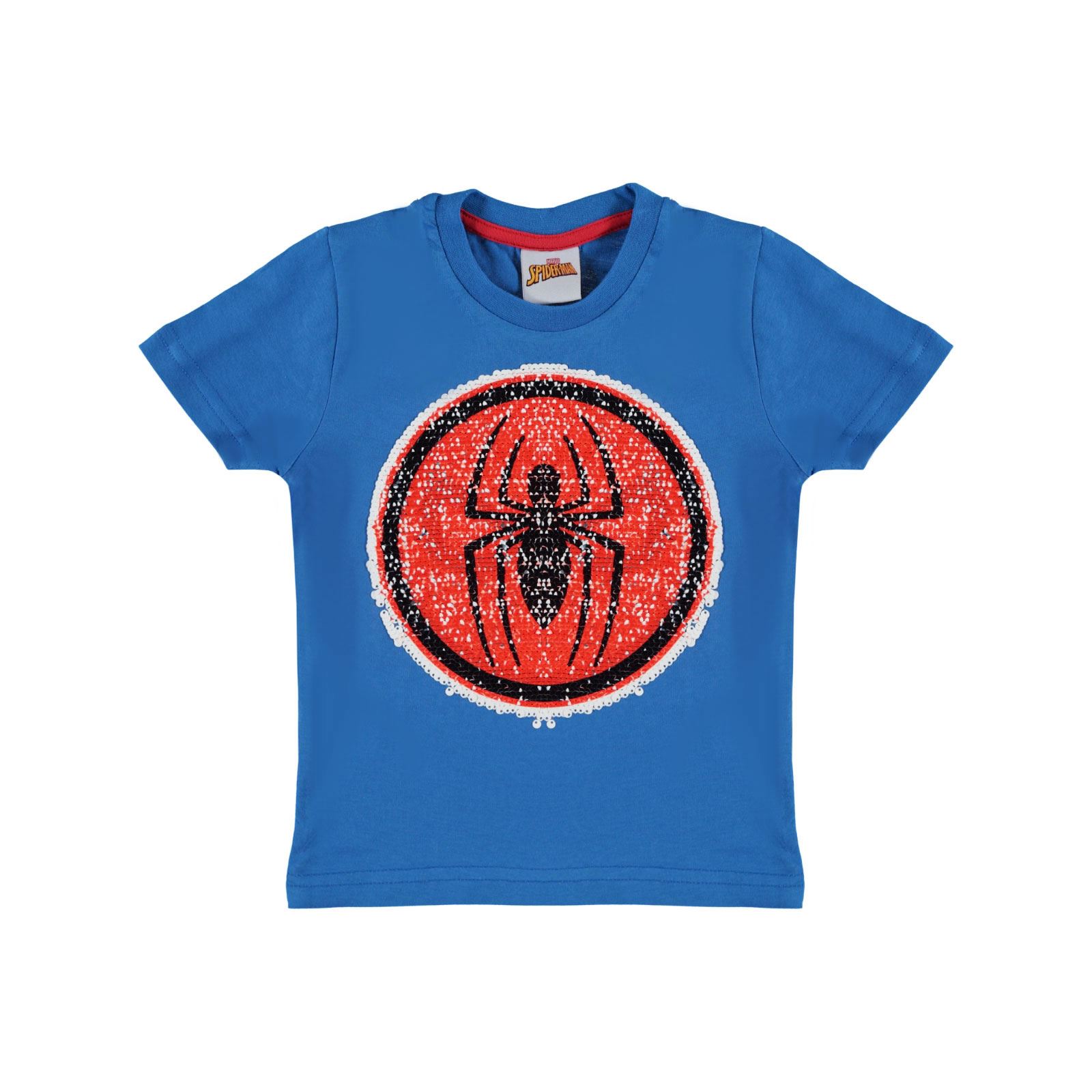 Spiderman Erkek Çocuk Tişört 3-8 Yaş Mavi