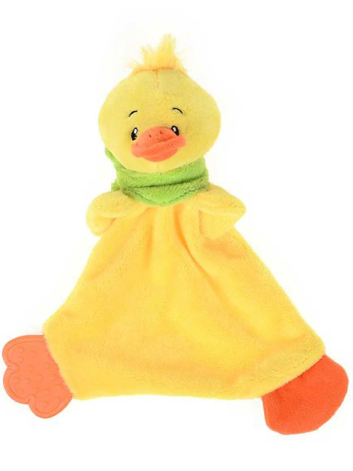 Babycim Çıngıraklı Dişlikli Ördek Örtü Sarı