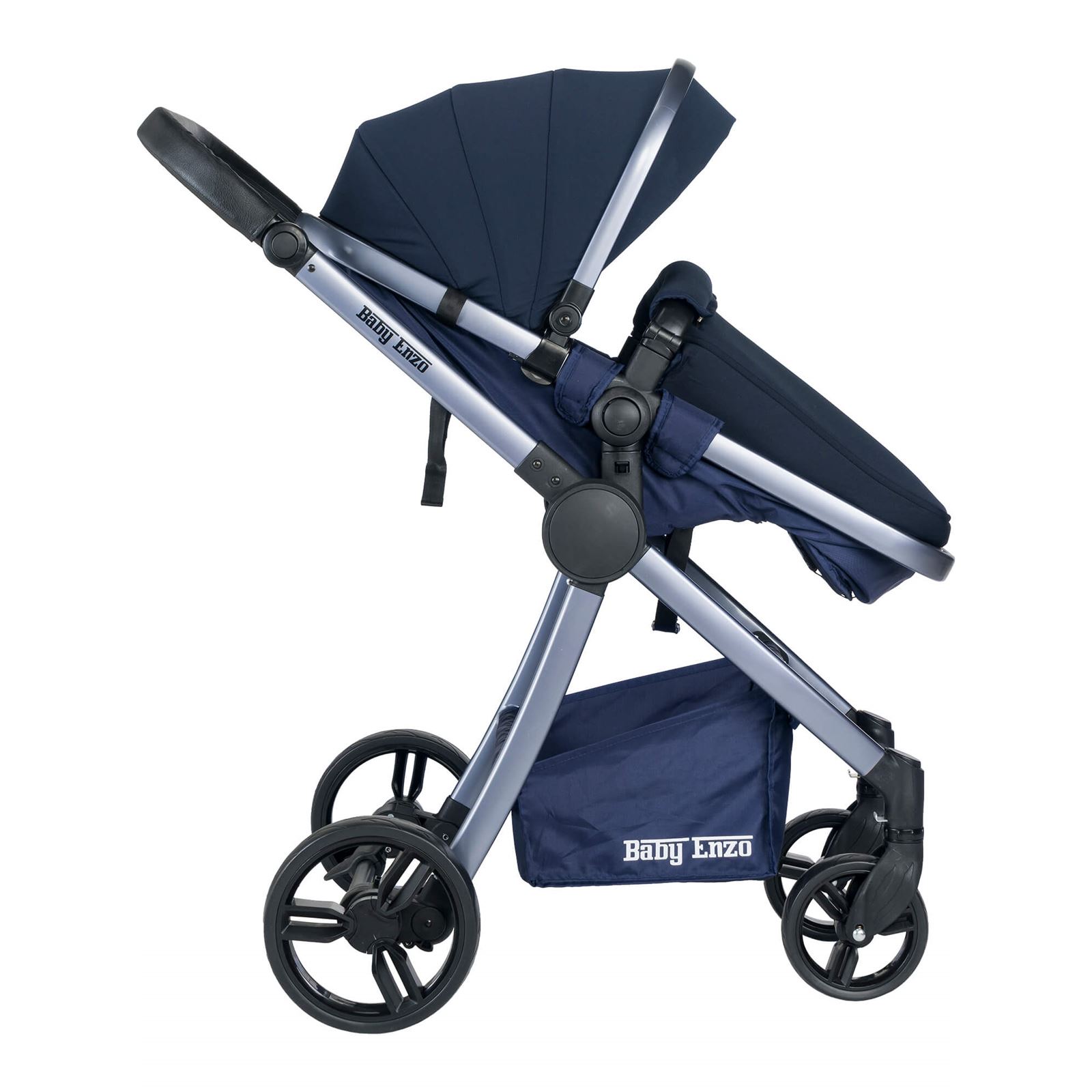 Baby Enzo Smarty Blue Travel Sistem Bebek Arabası Mavi