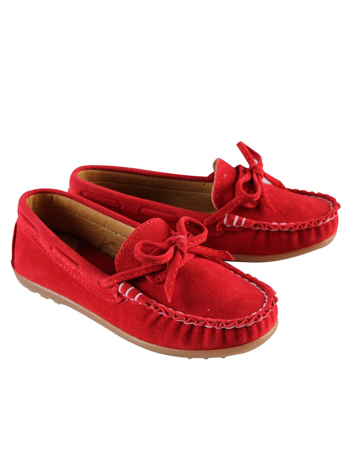 Barbone Erkek Çocuk Ayakkabı 26-30 Numara Kırmızı
