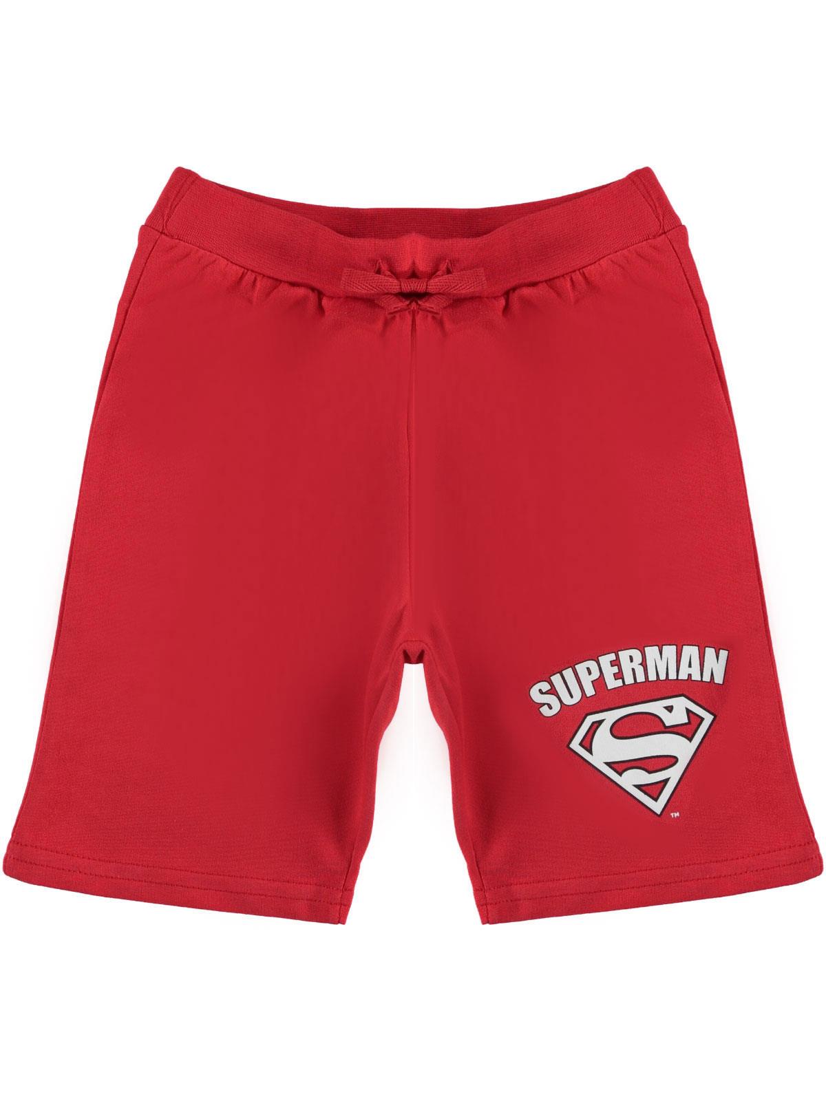 Superman Erkek Çocuk Kapri 3-8 Yaş Kırmızı