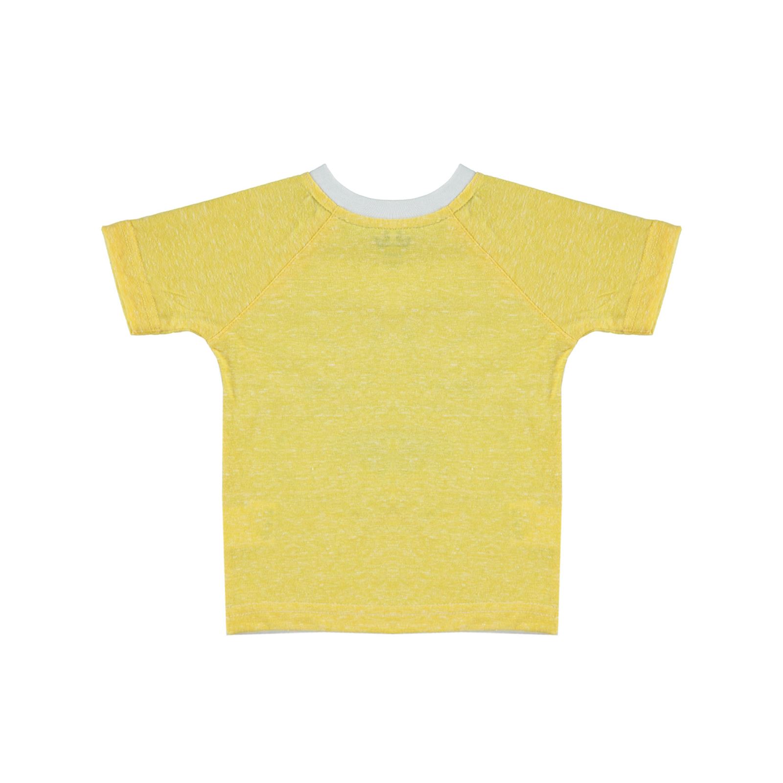 Kujju Erkek Bebek Tişört 6-18 Ay Sarı