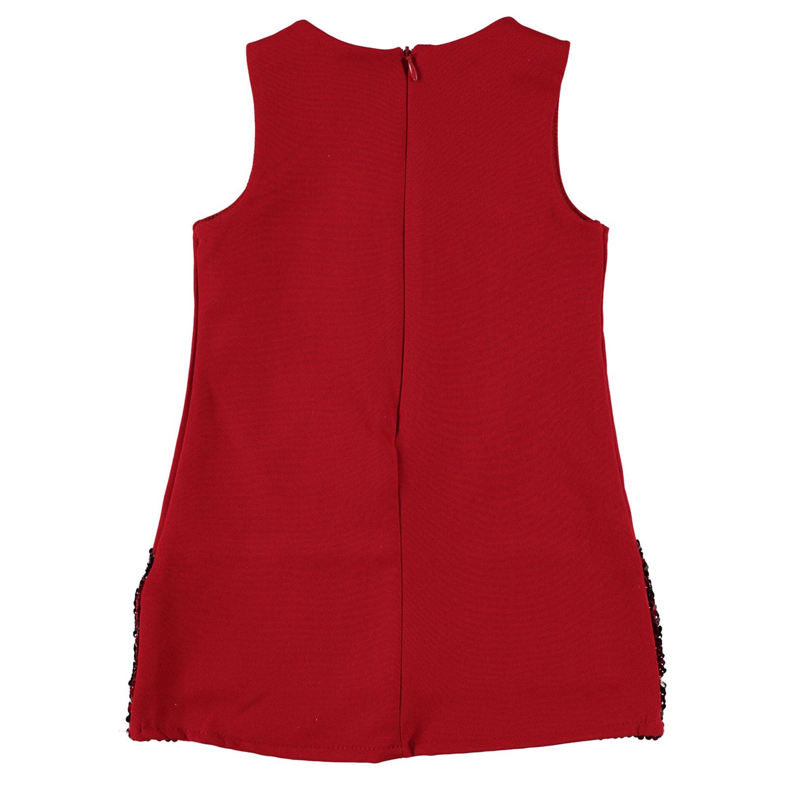 Civil Girls Kız Çocuk Çantalı Elbise 6-9 Yaş Kırmızı