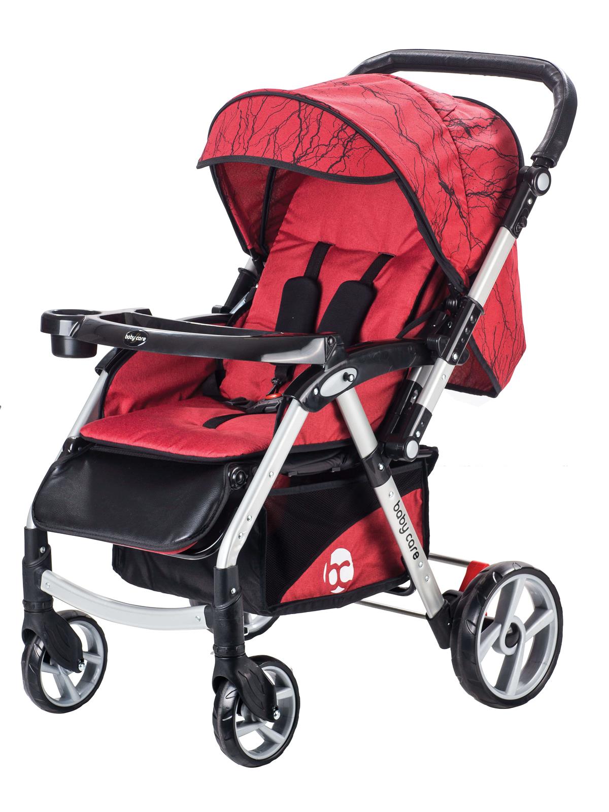 Babycare Maxi Çift Yönlü Bebek Arabası Kırmızı