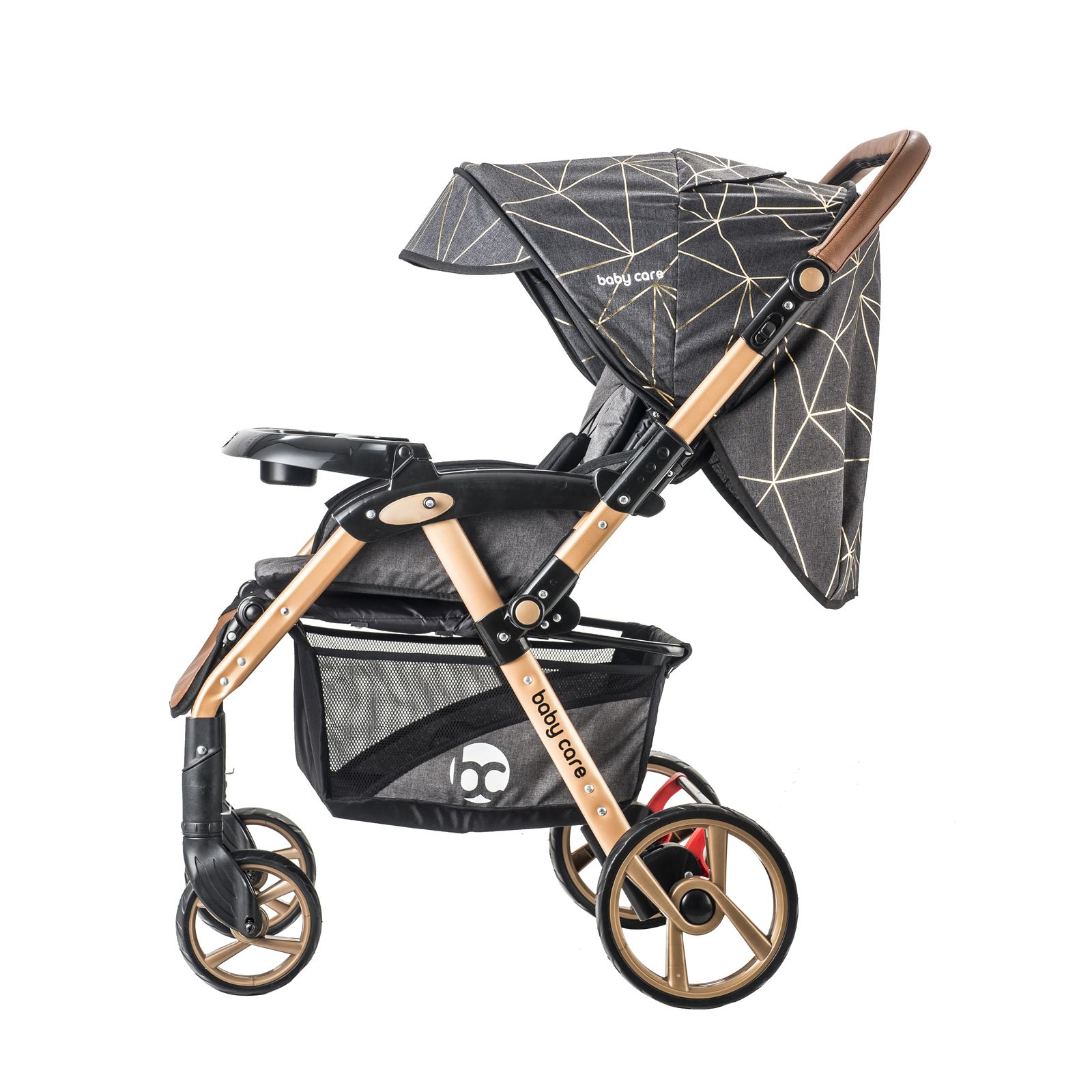 Babycare Maxi Çift Yönlü Bebek Arabası Gri