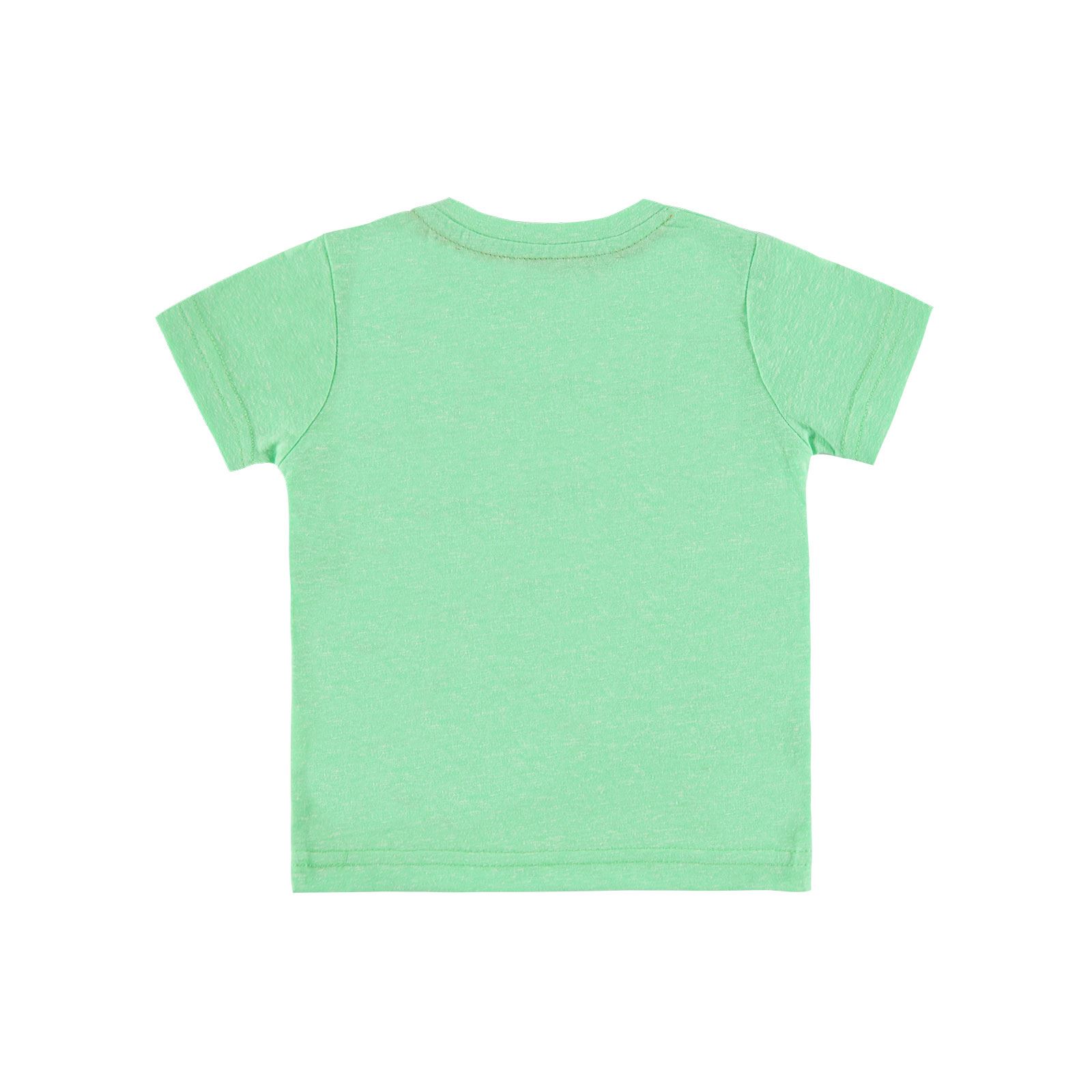 Kujju Erkek Bebek Tişört 6-18 Ay Koyu Yeşil