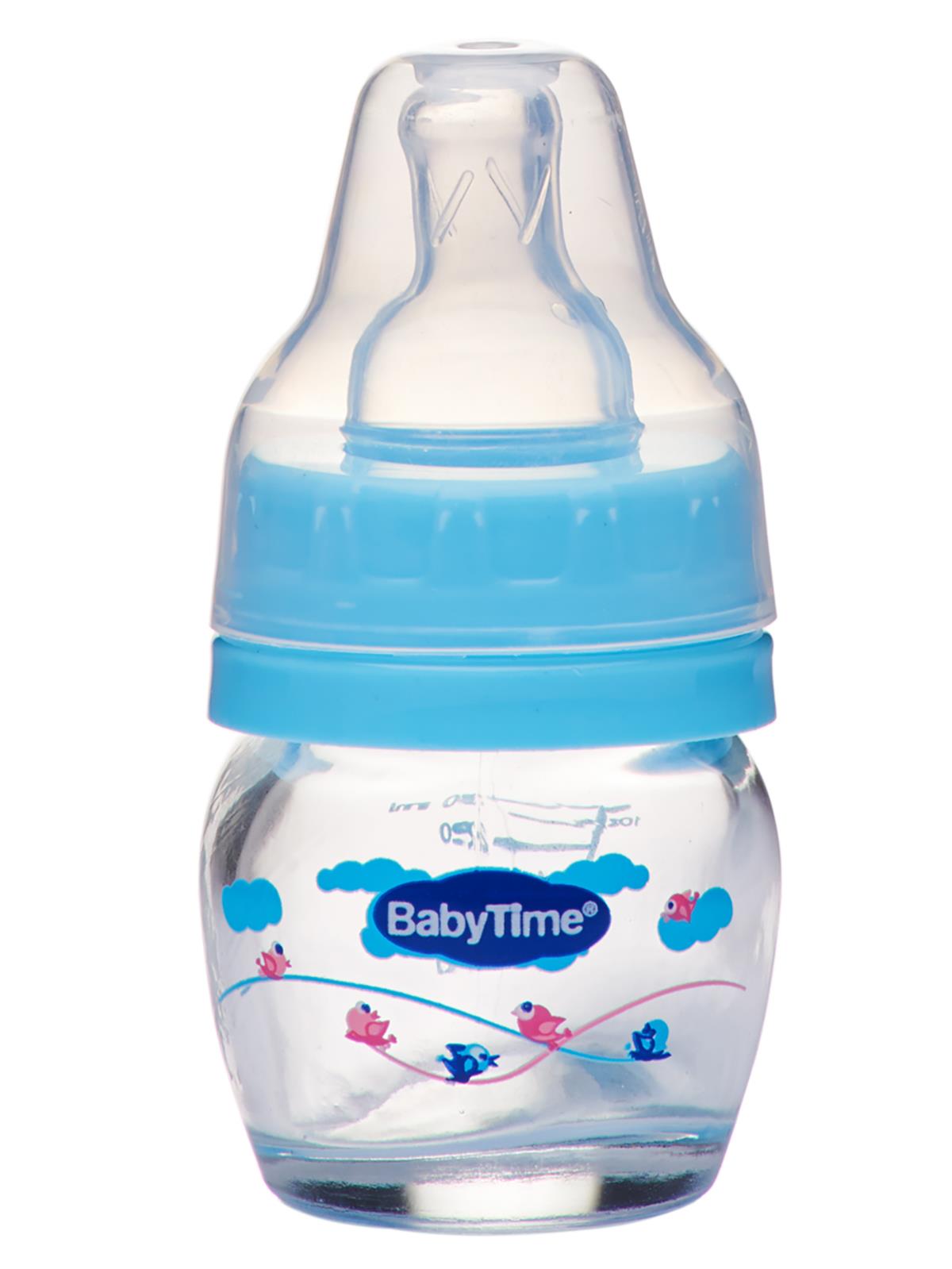 Babytime Mini Cam Alıştırma Bardağı 30 ml 0-6 Ay Mavi