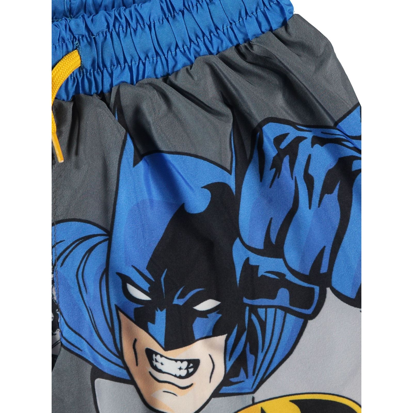 Batman Erkek Çocuk Deniz Şortu 3-9 Yaş Mavi