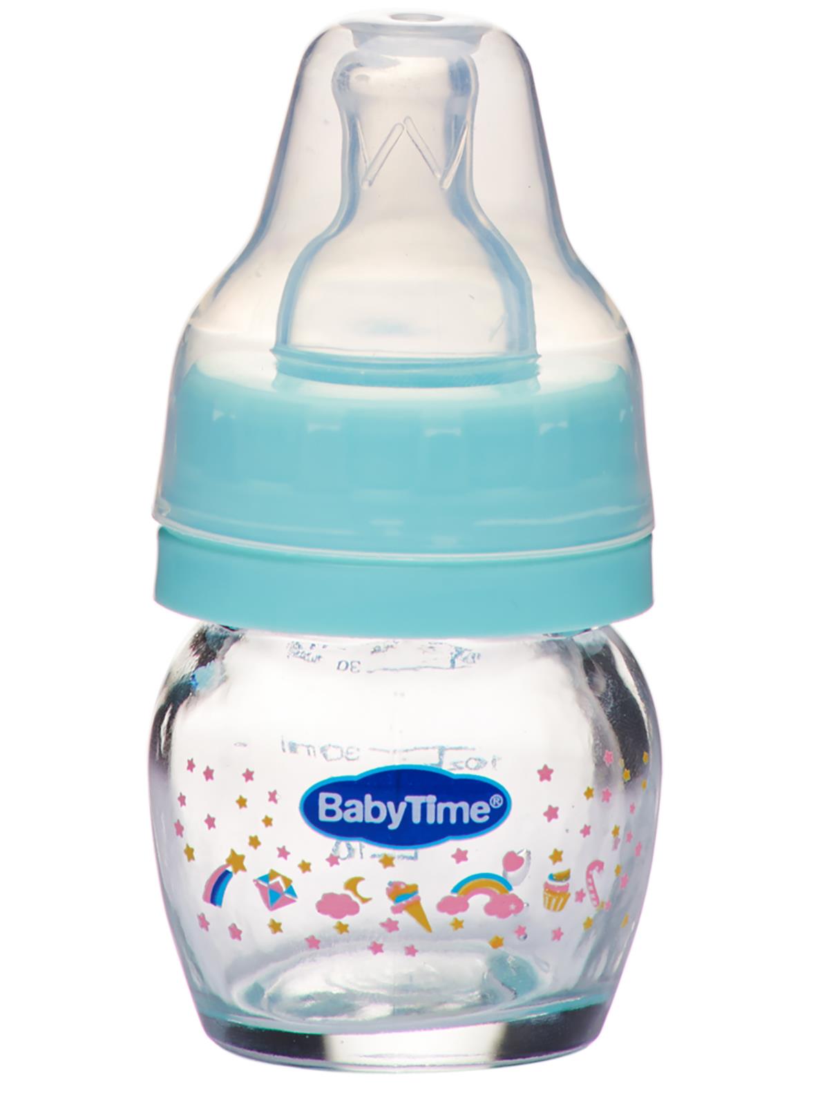 Babytime Mini Cam Alıştırma Bardağı 30 ml 0-6 Ay Mint Yeşili