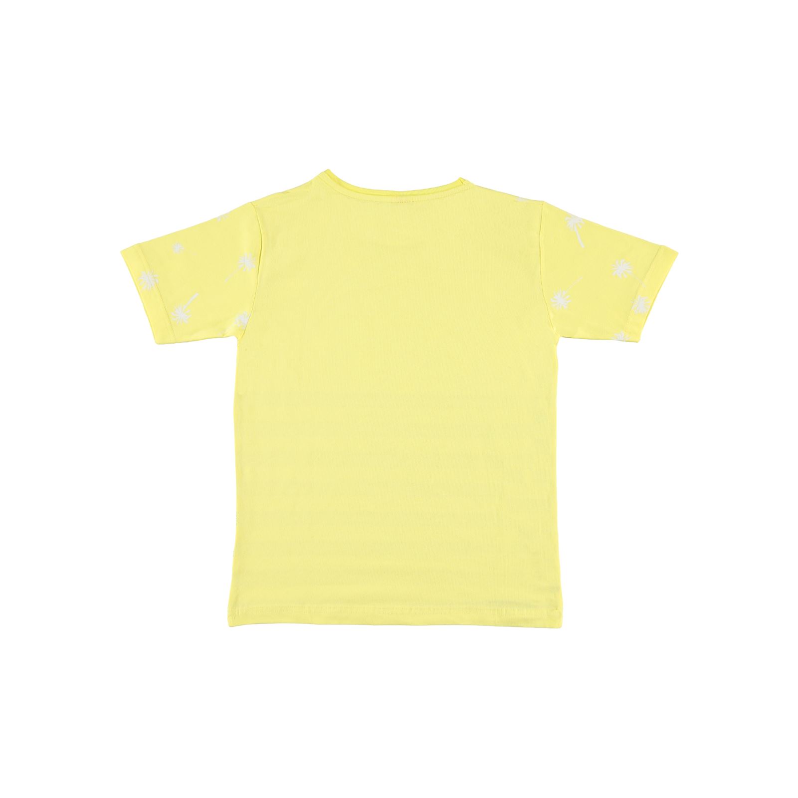 Popito Erkek Çocuk Tişört 9-12 Yaş Sarı