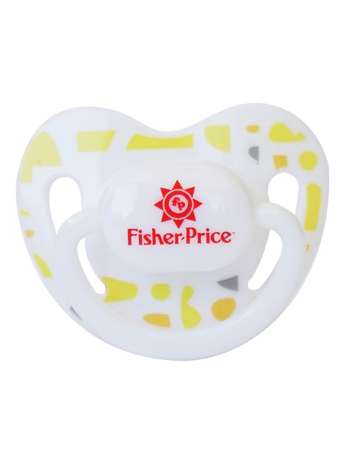 Fisher Price Klasik Desenli Silikon Emzik 18+ Ay Sarı