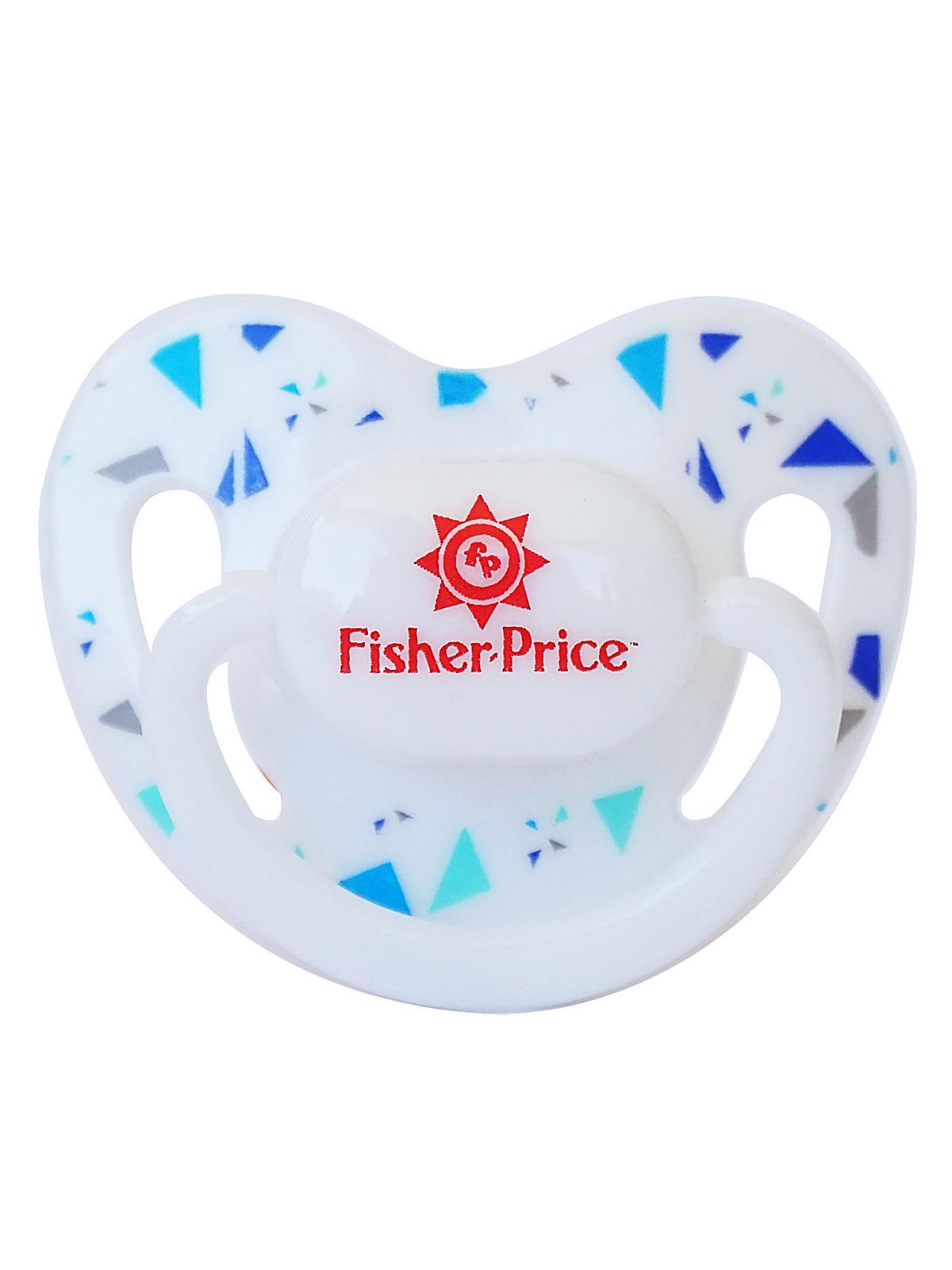 Fisher Price Klasik Desenli Silikon Emzik 6-18 Ay Lacivert