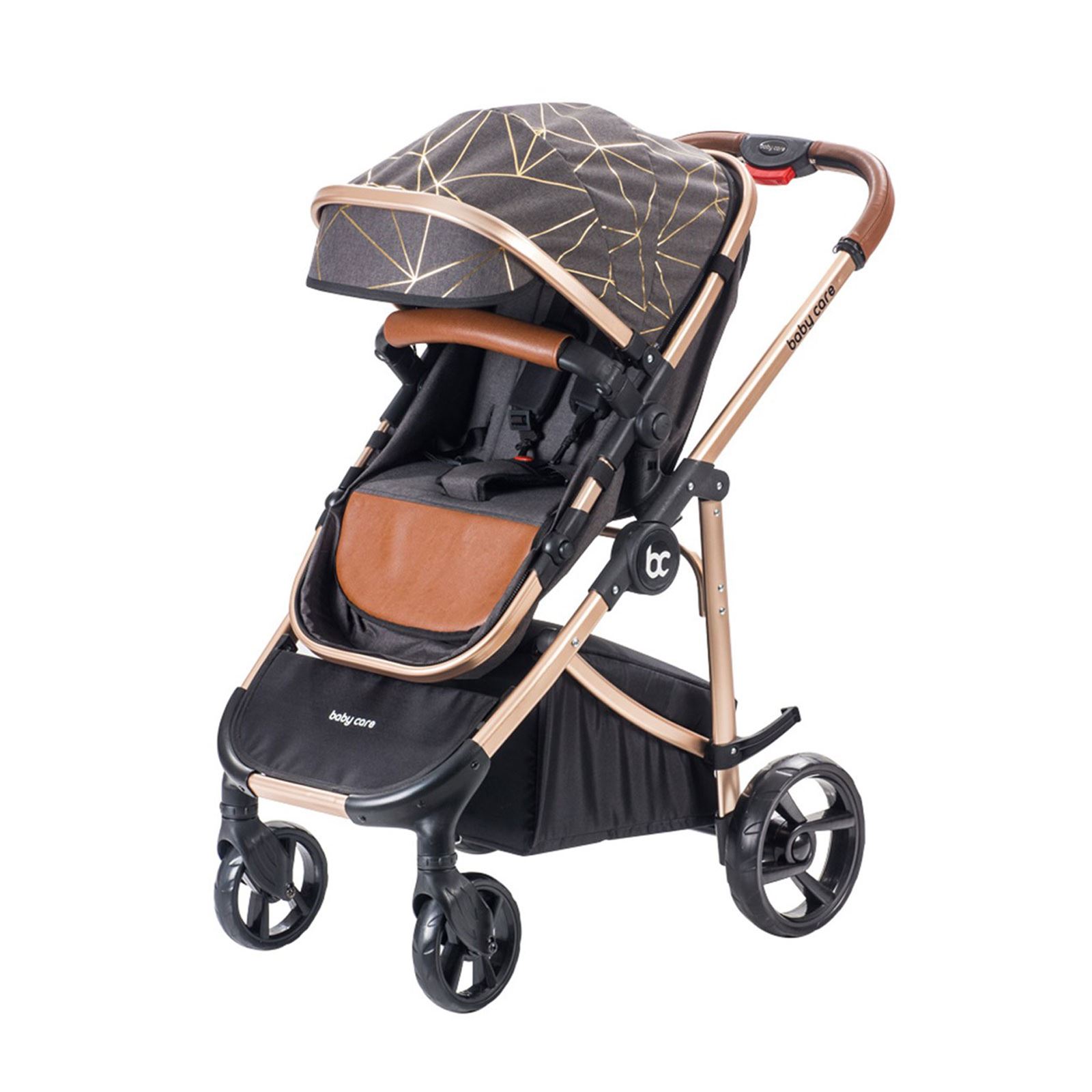 Babycare Titan Trio Travel Sistem Bebek Arabası Gri