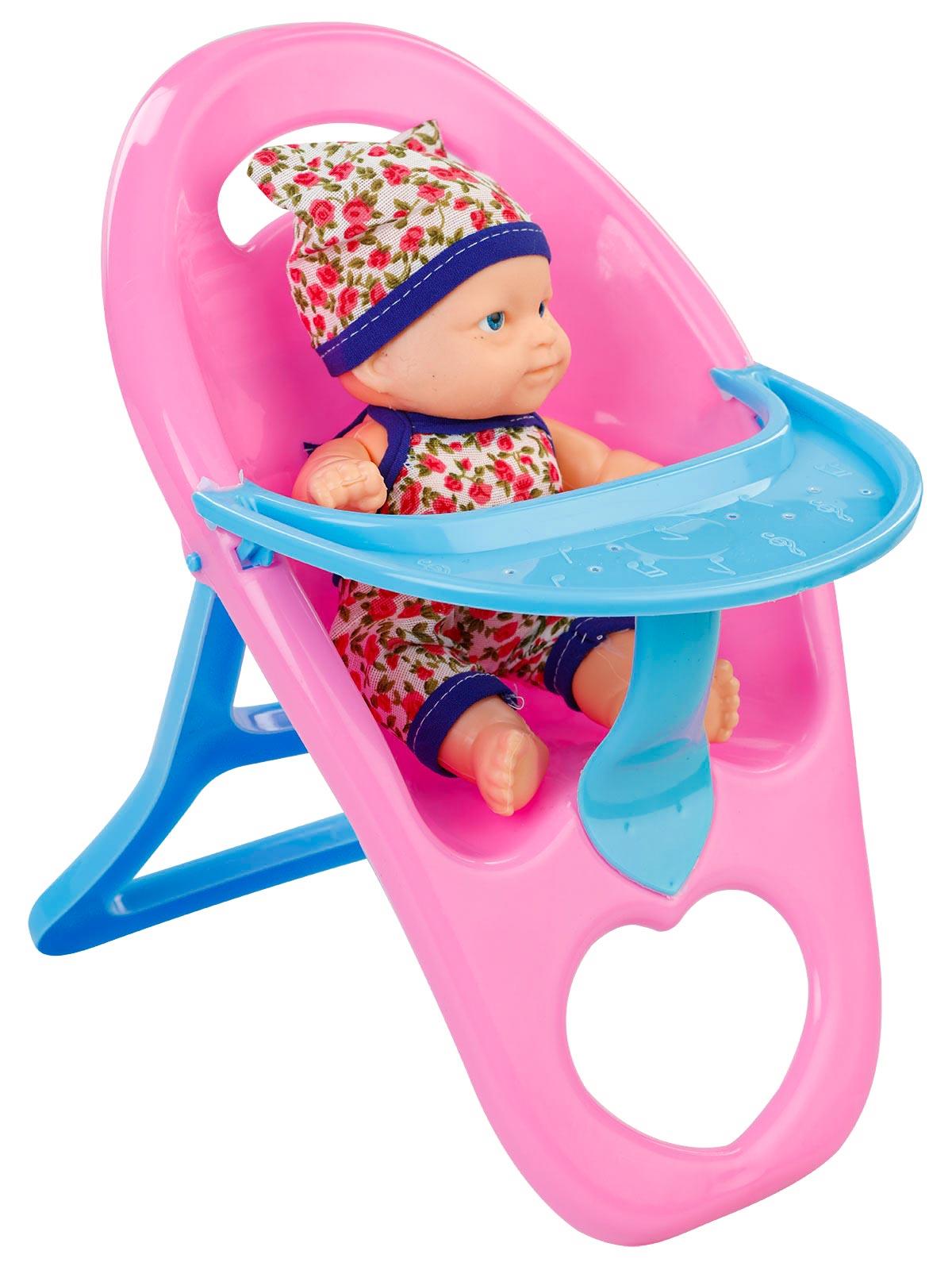 Can Oyuncak Mama Sandalyeli Bebek 3+ Yaş Turkuaz