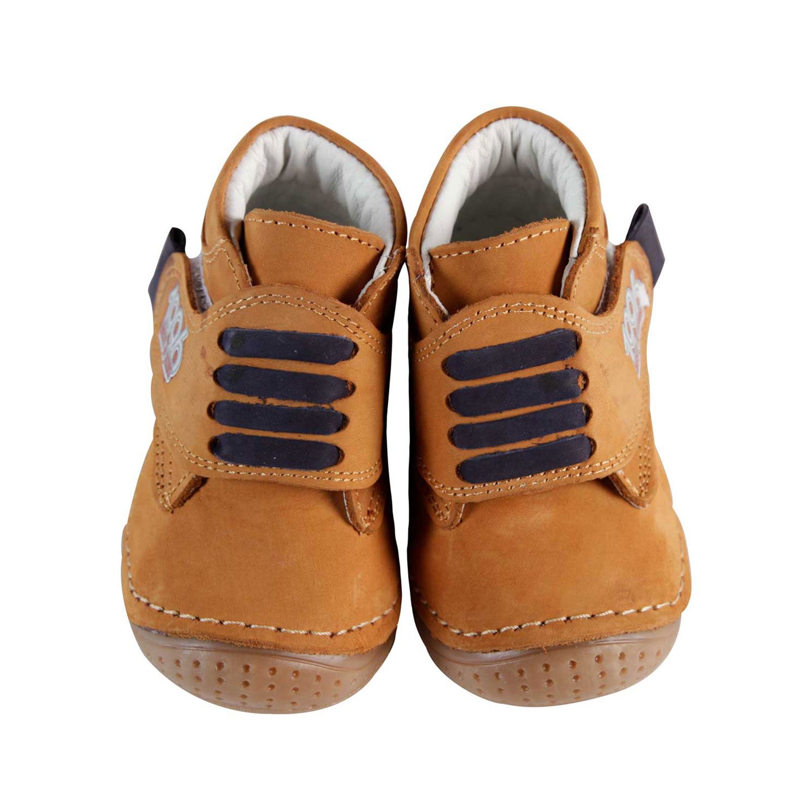Baby Force Erkek Bebek Deri İlkadım Ayakkabısı 18-21 Numara Hardal