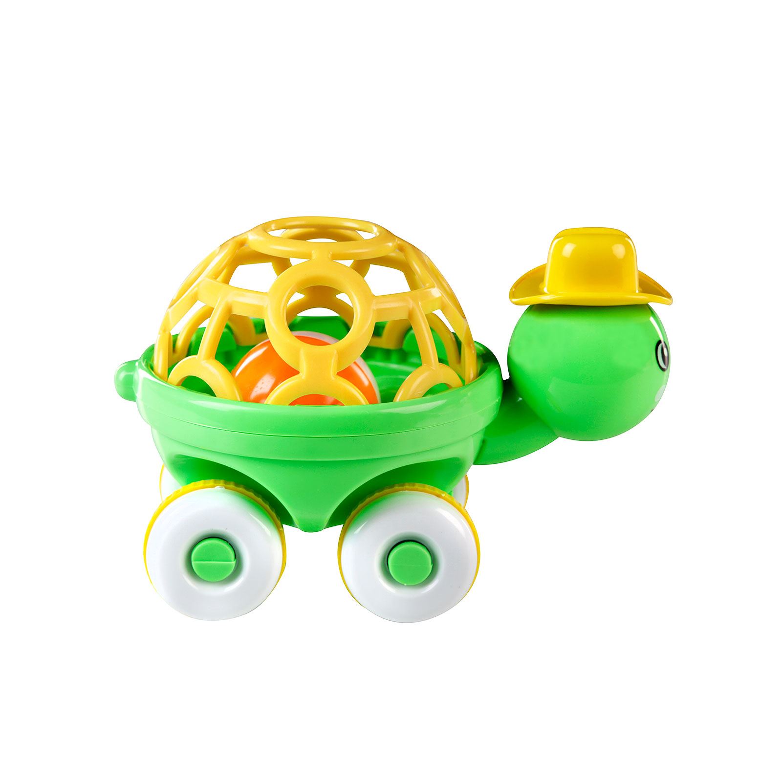 Canem Oyuncak Çıngıraklı Kaplumbağa 3+ Ay Sarı